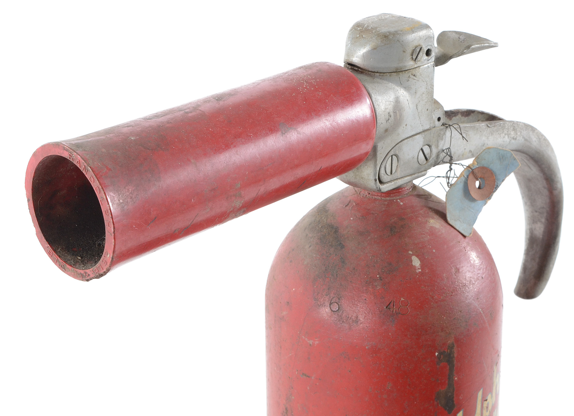 Vintage Randolph Carbon Dioxide Fire Extinguisher