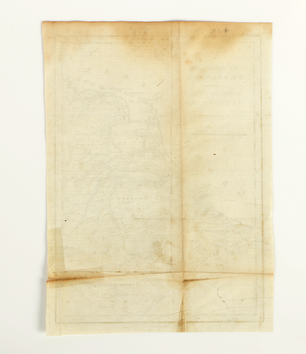 Antique Map of the Seven United Provinces with the Dutch and Austrian Netherlands