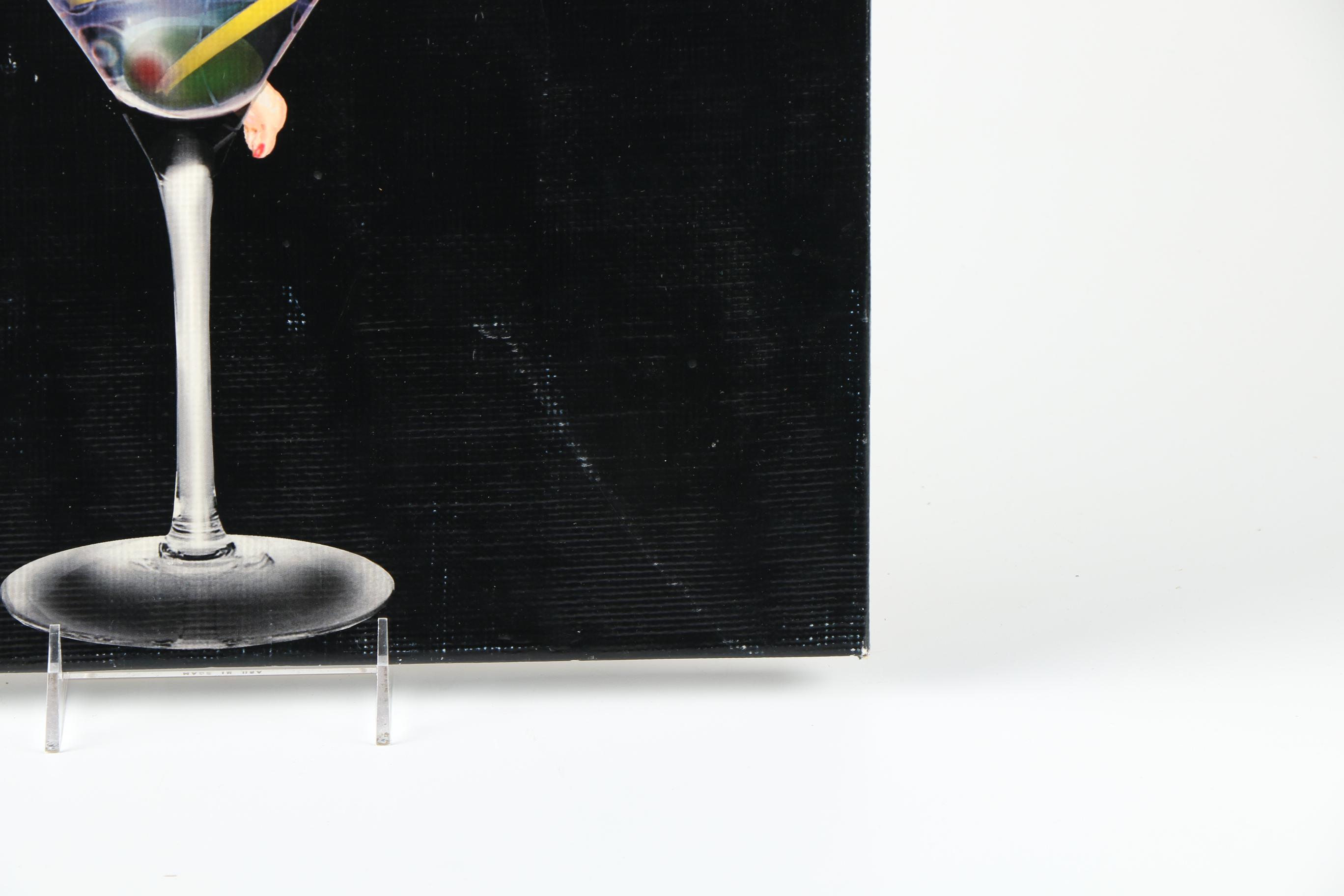 After Ralph Burch Offset Lithographs "Martini"