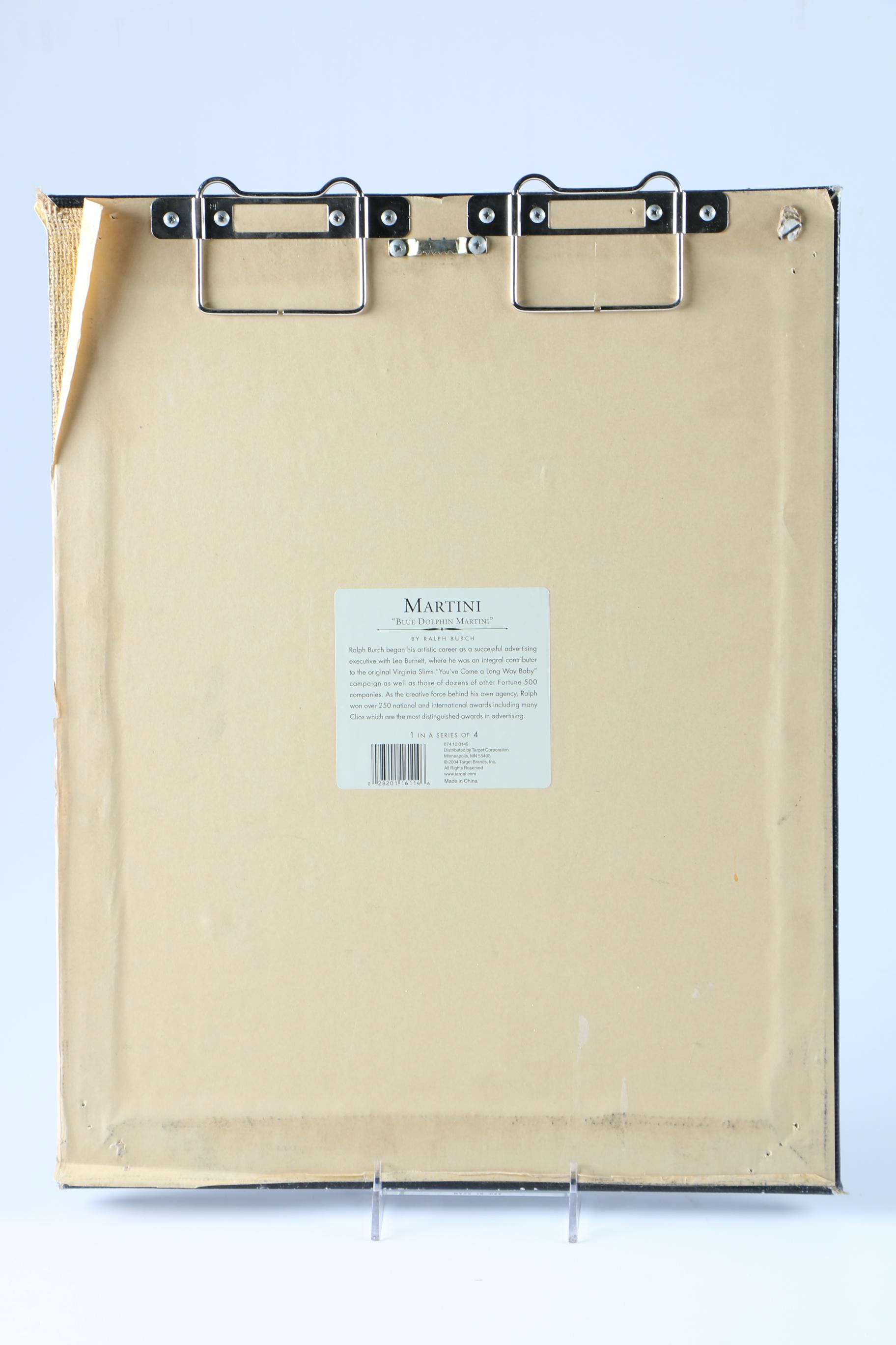 After Ralph Burch Offset Lithographs "Martini"