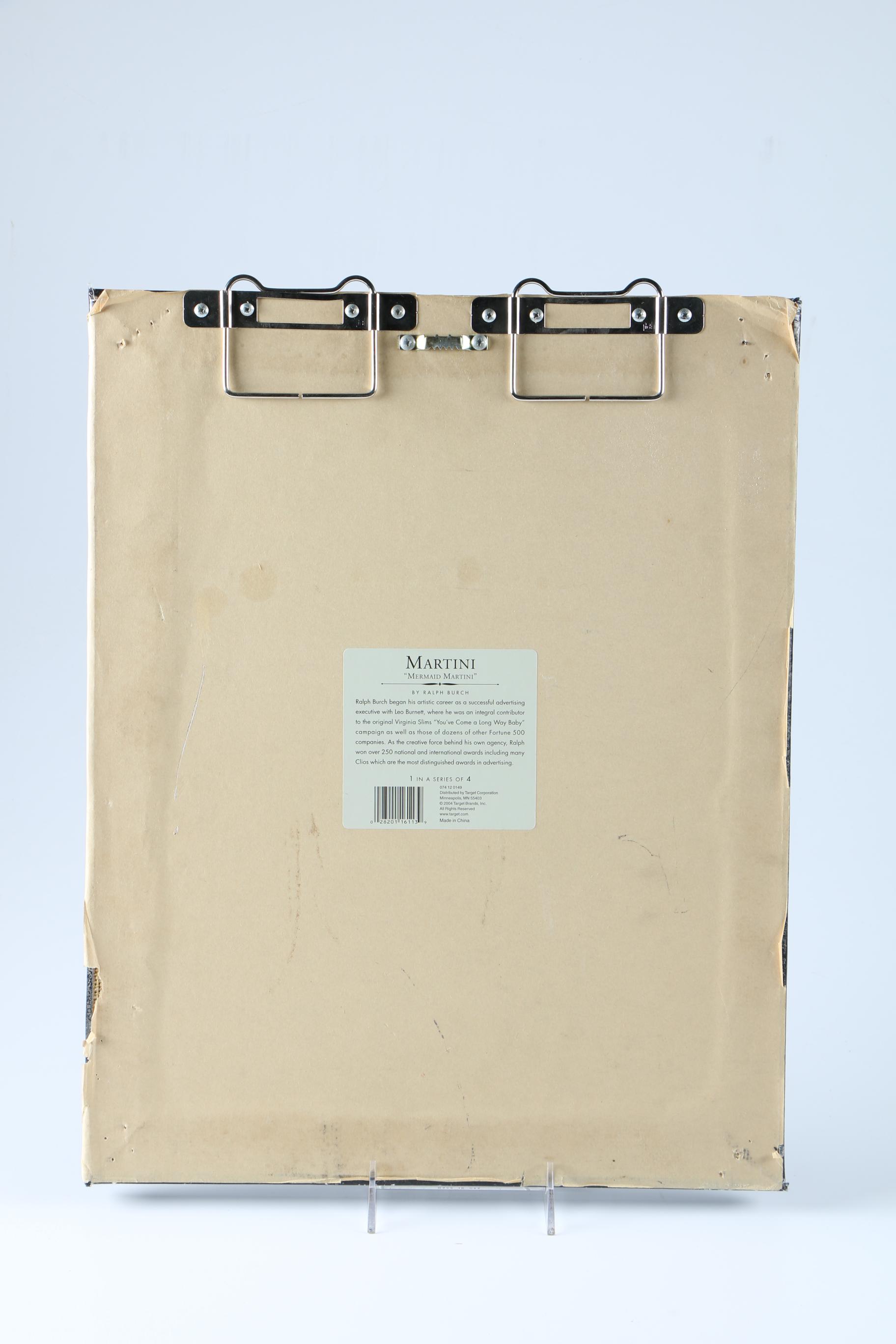 After Ralph Burch Offset Lithographs "Martini"