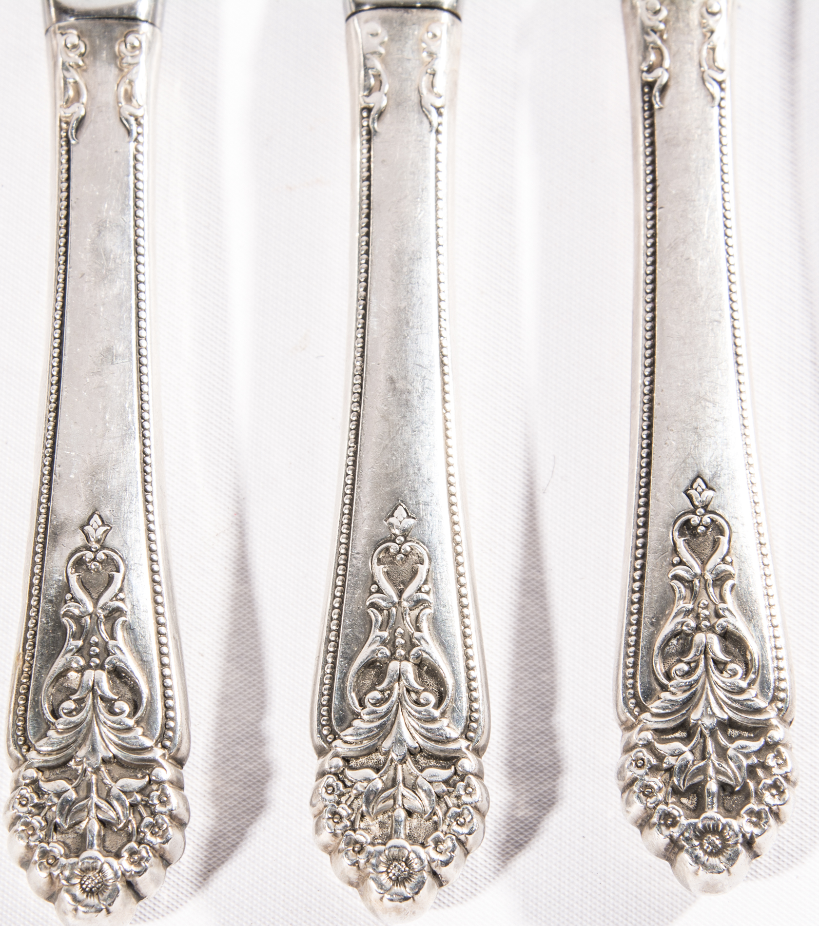 International Sterling Silver Flatware "Queen's Lace"