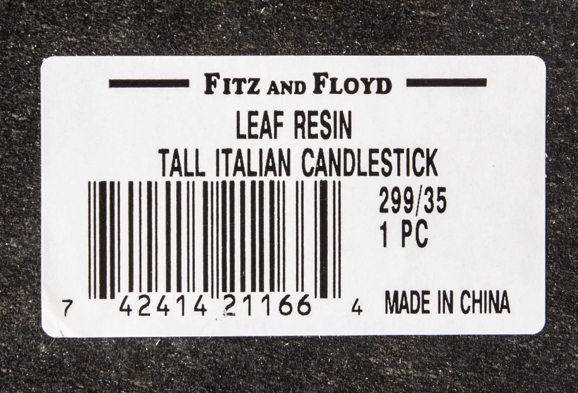 Fitz & Floyd Candle Holders with Candles