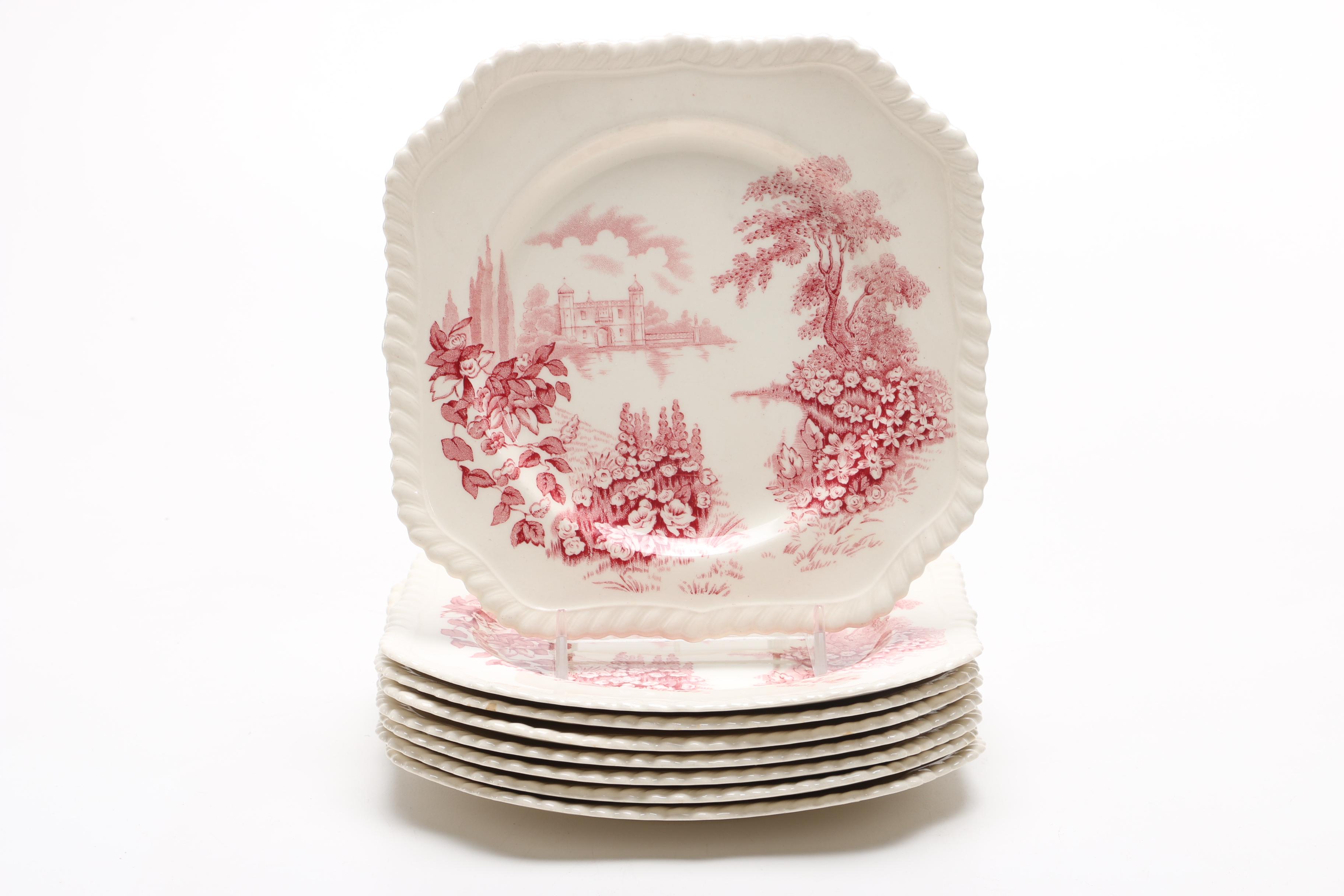 Johnson Bros "Castle On The Lake" English Dishes