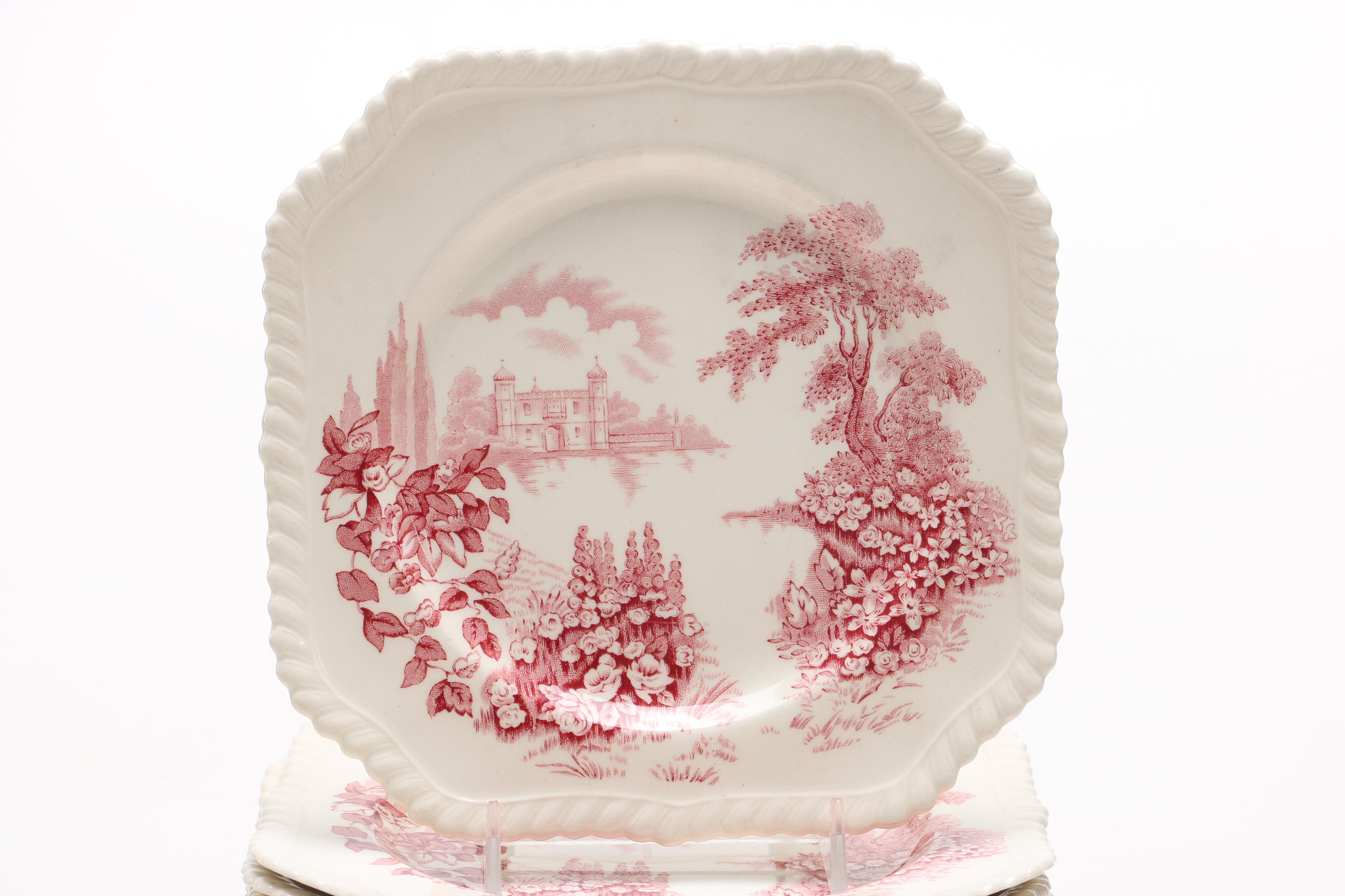 Johnson Bros "Castle On The Lake" English Dishes