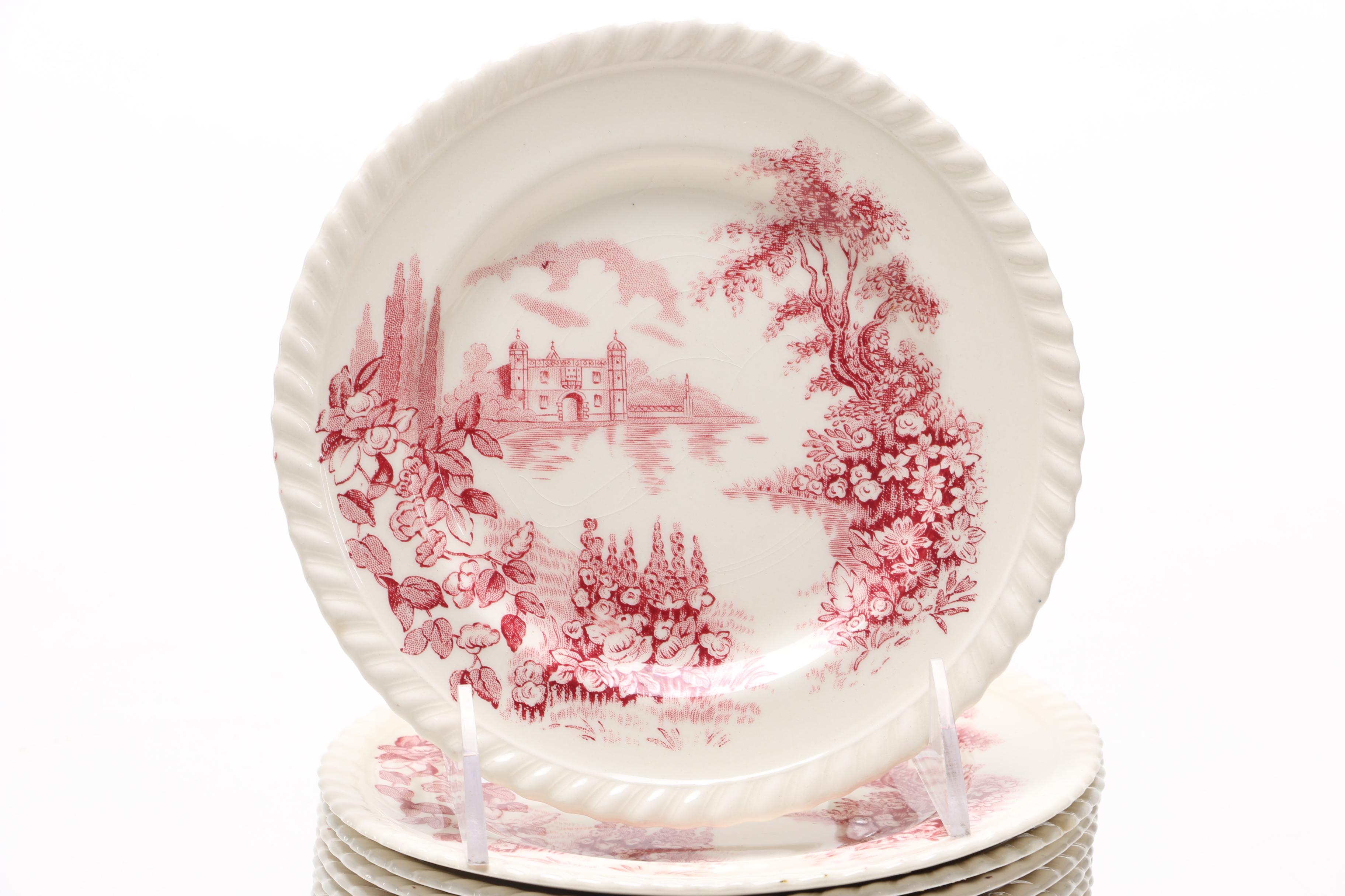 Johnson Bros "Castle On The Lake" English Dishes