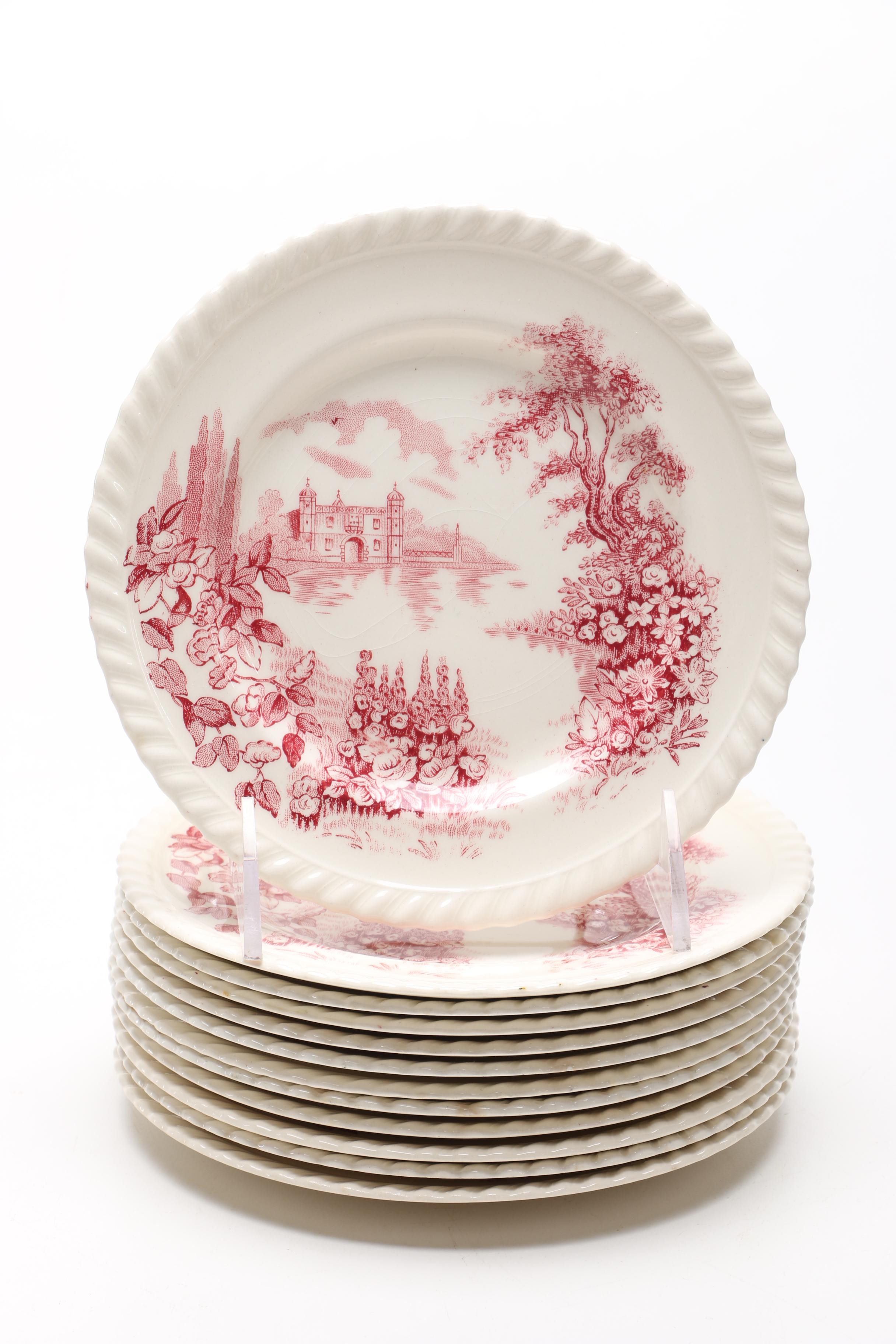 Johnson Bros "Castle On The Lake" English Dishes