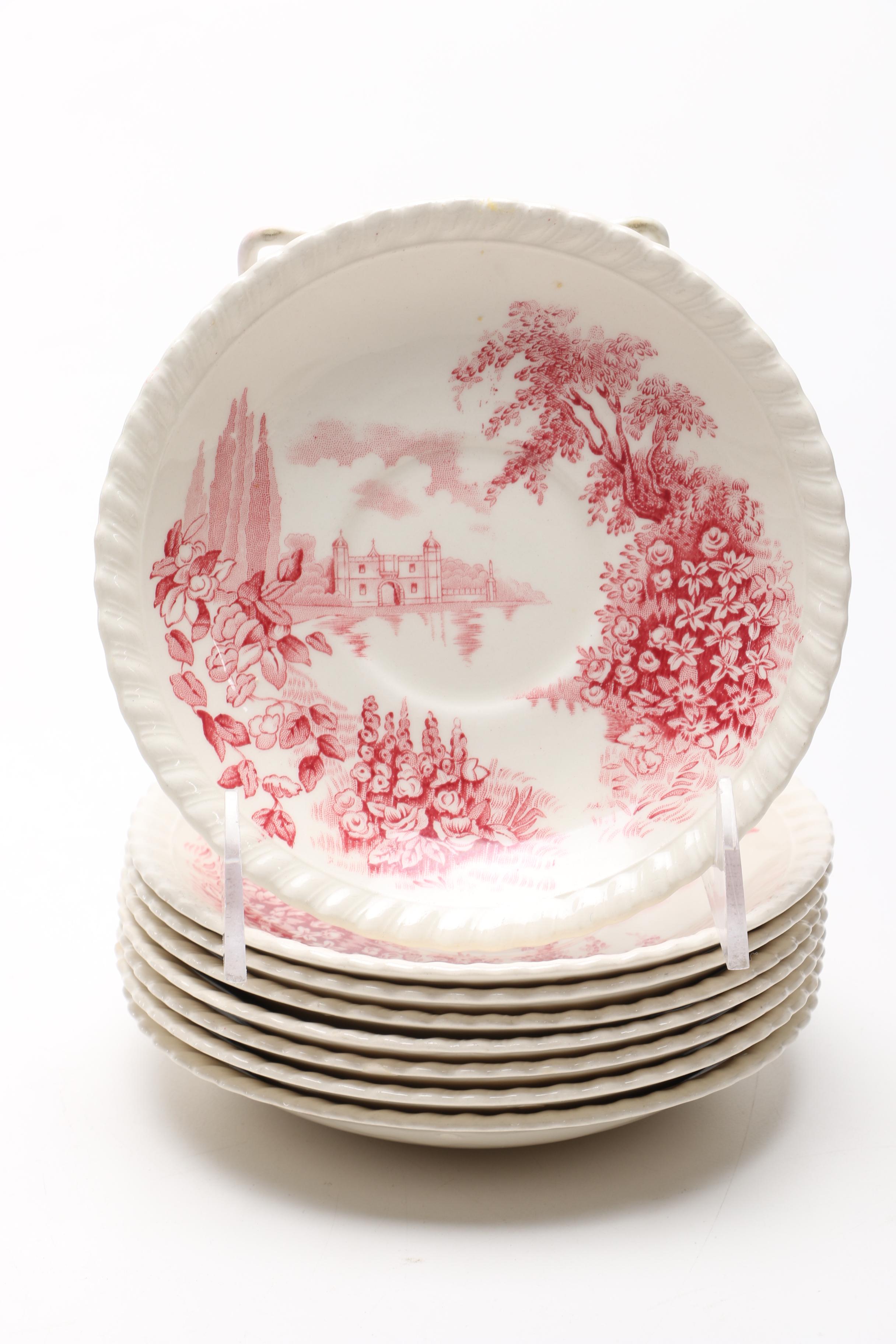 Johnson Bros "Castle On The Lake" English Dishes