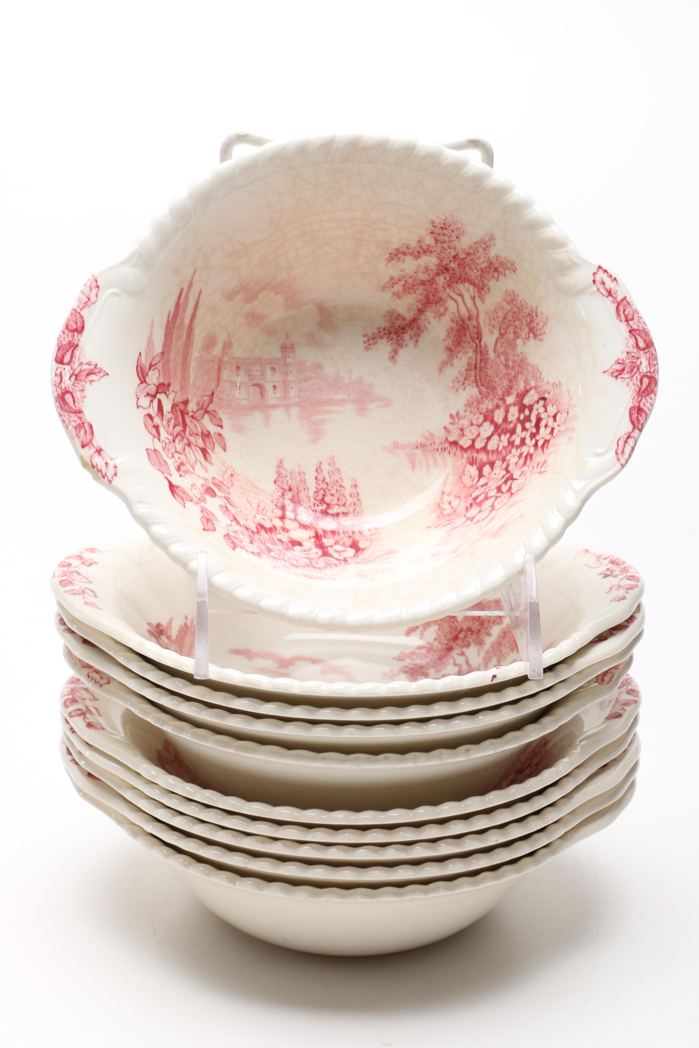 Johnson Bros "Castle On The Lake" English Dishes