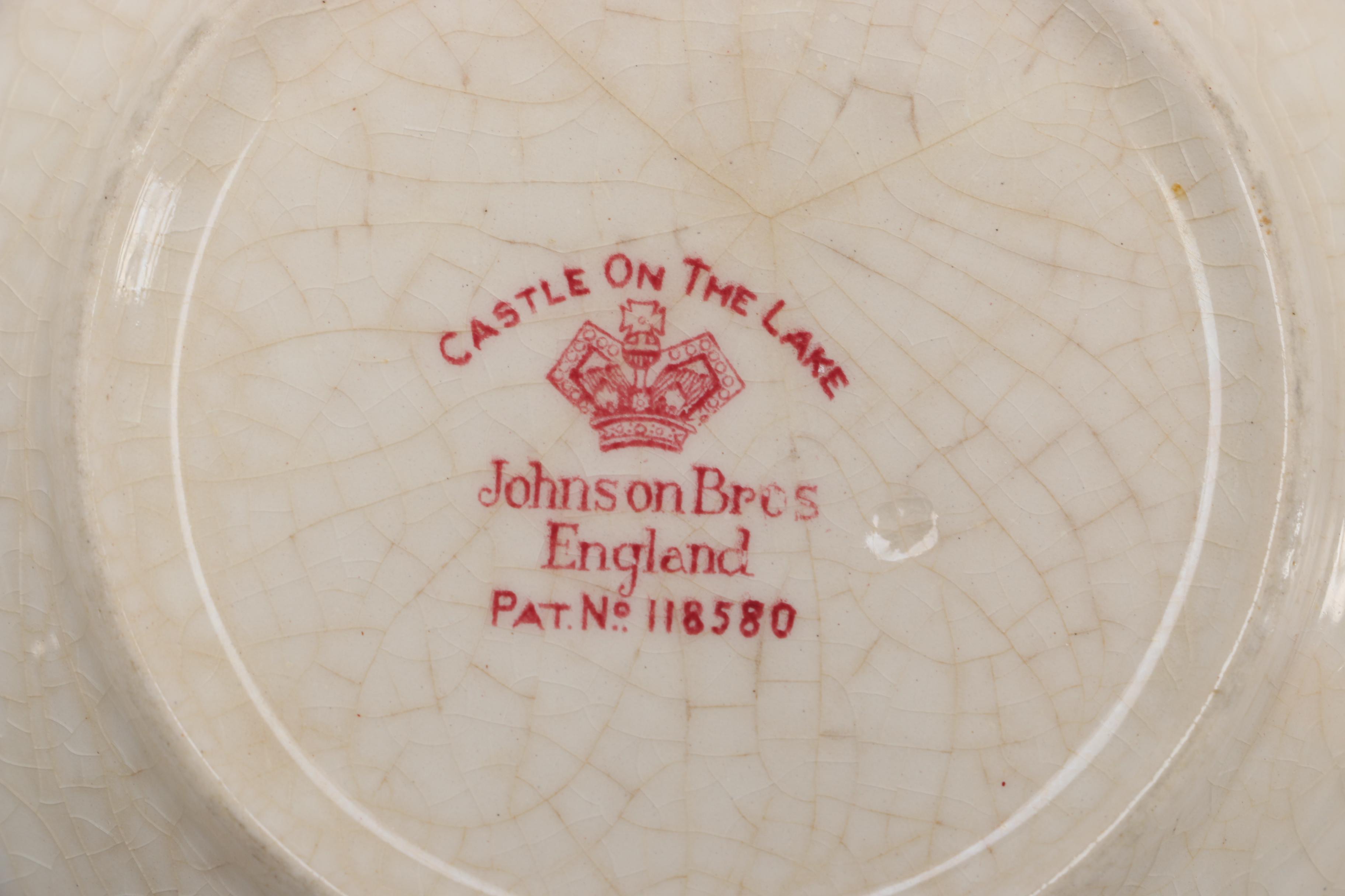 Johnson Bros "Castle On The Lake" English Dishes
