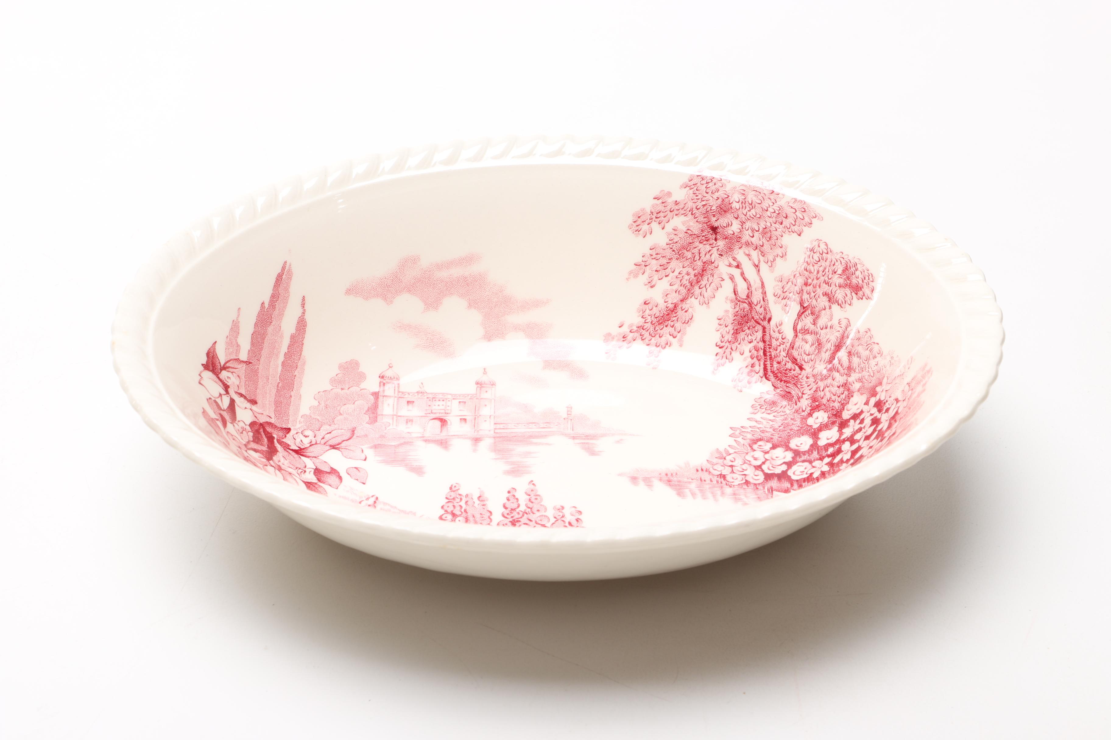 Johnson Bros "Castle On The Lake" English Dishes