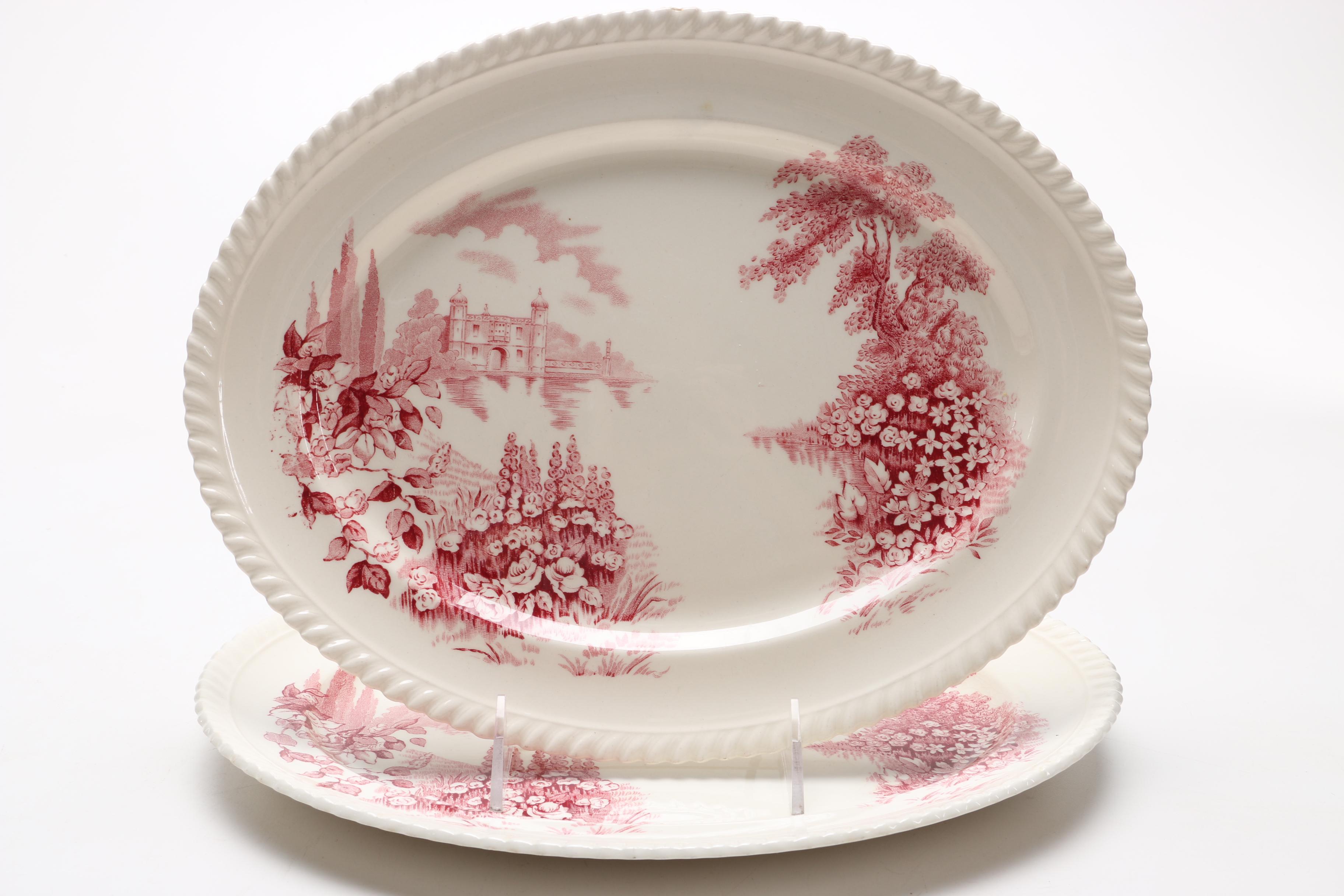 Johnson Bros "Castle On The Lake" English Dishes