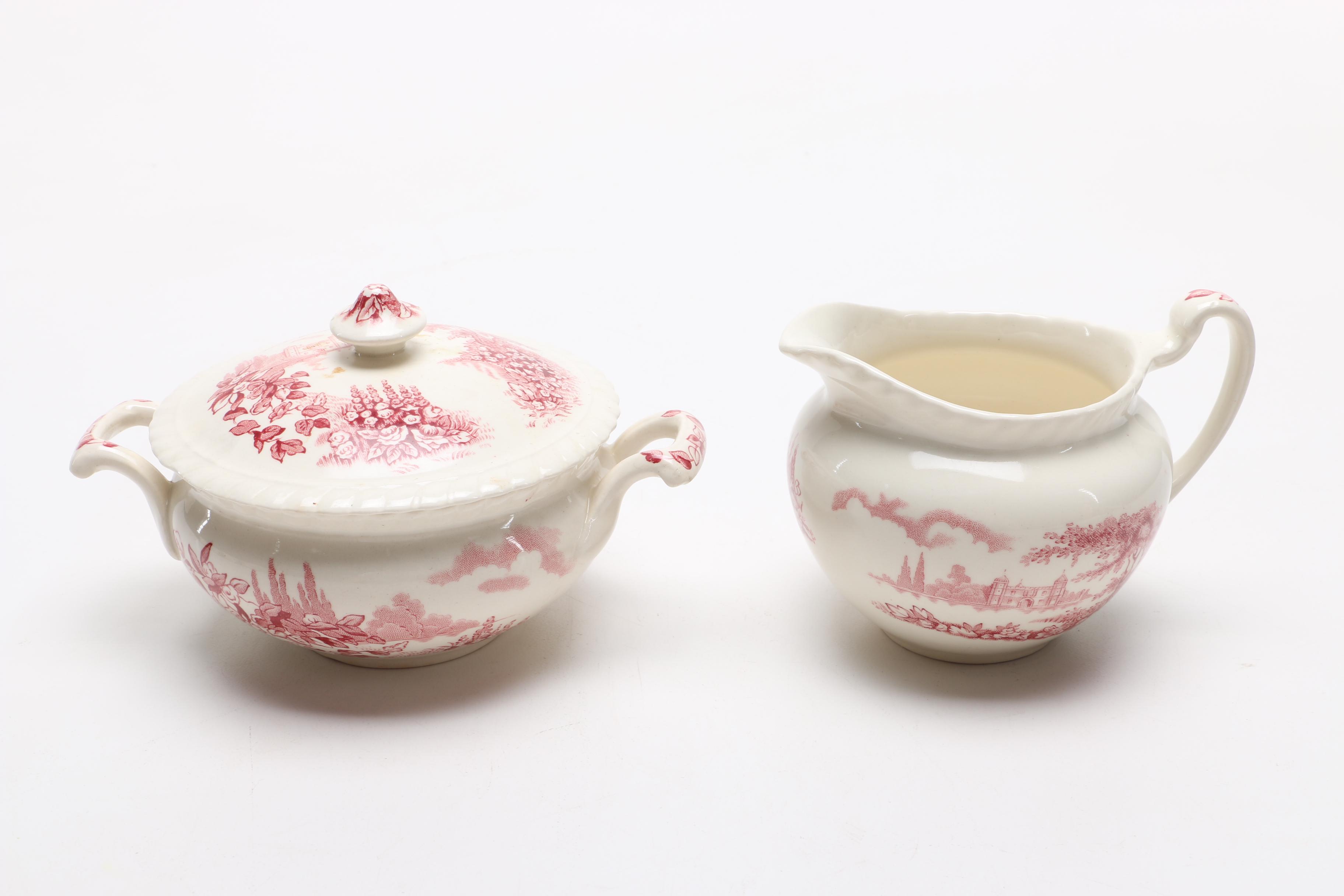 Johnson Bros "Castle On The Lake" English Dishes