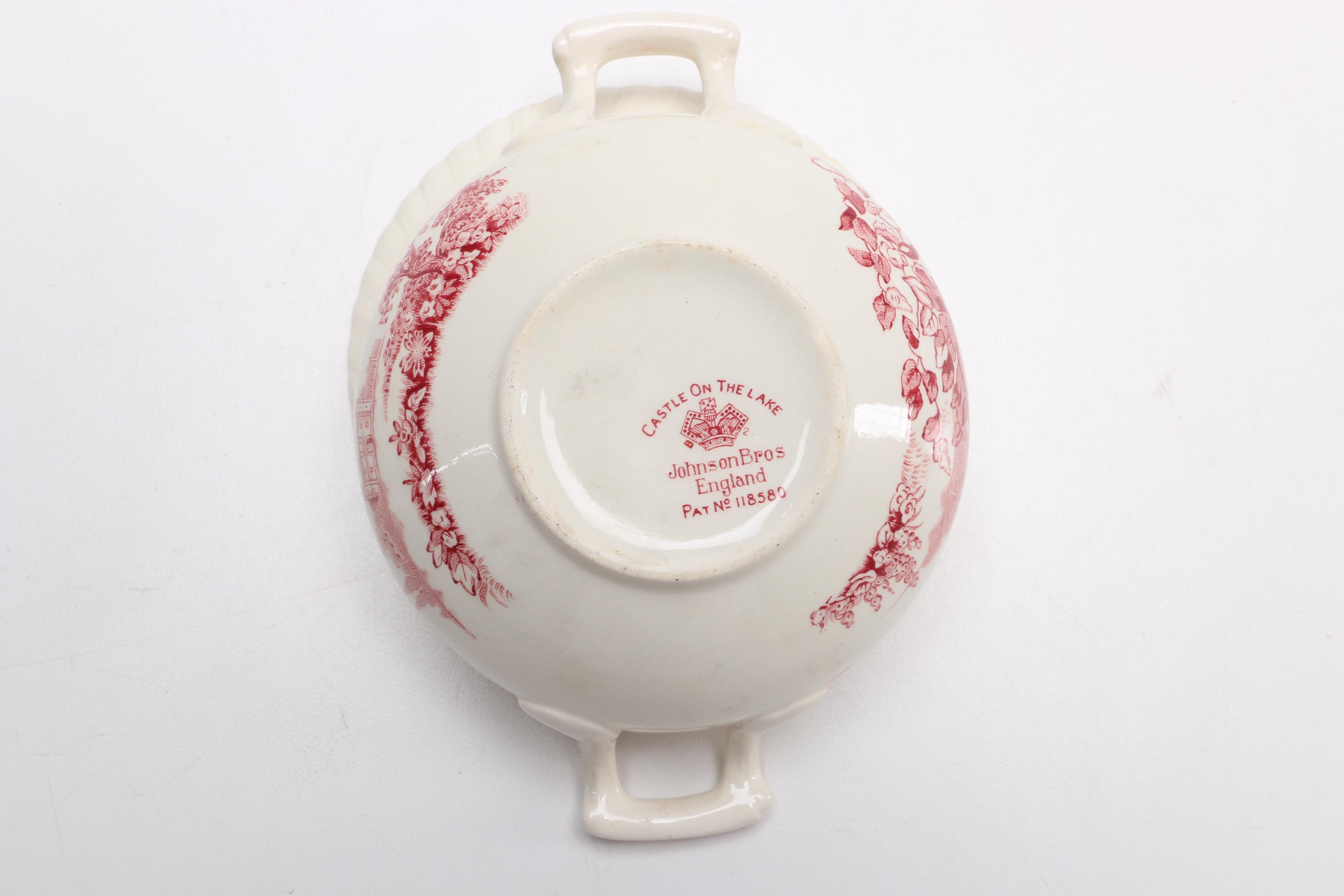 Johnson Bros "Castle On The Lake" English Dishes