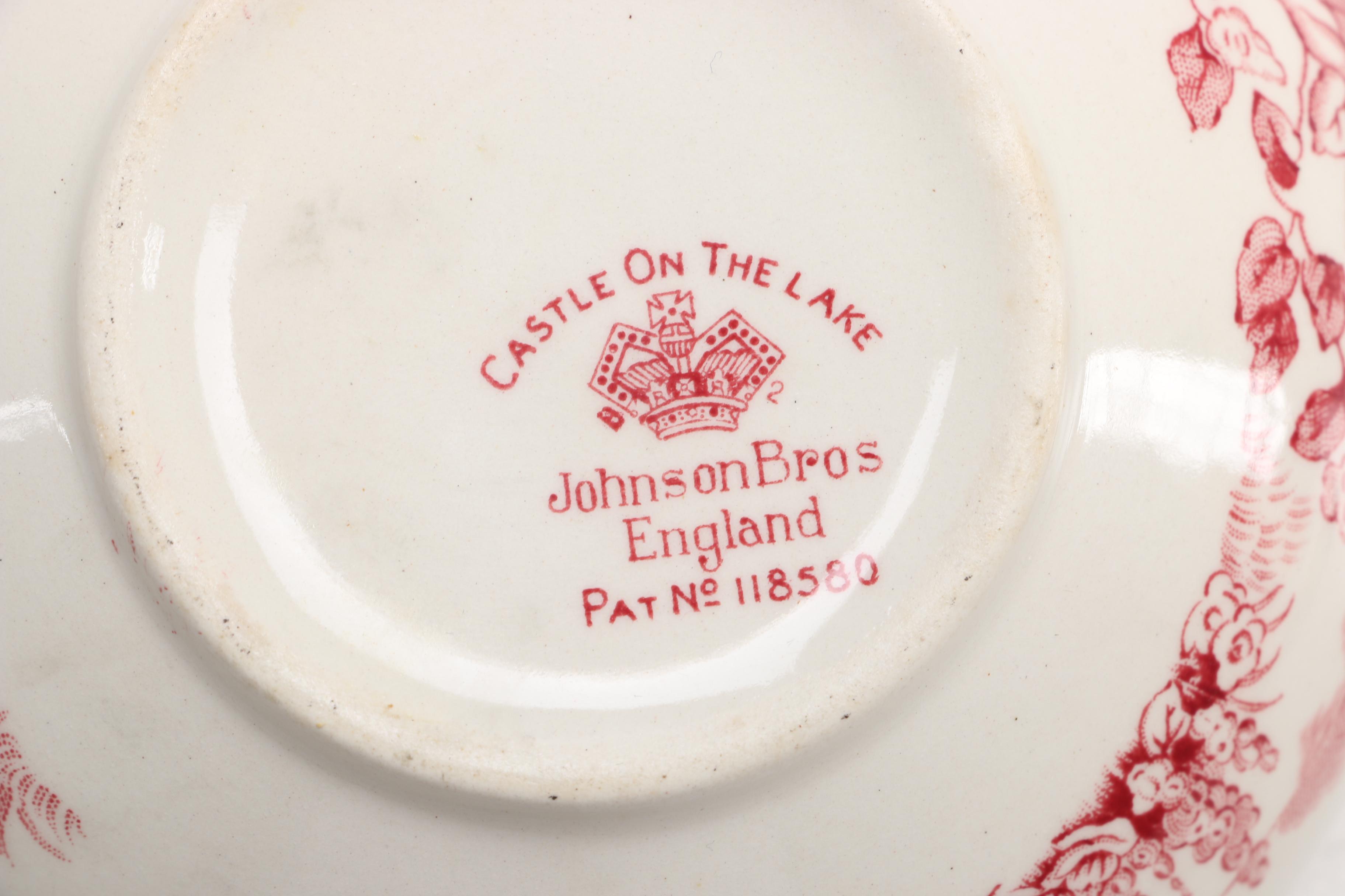 Johnson Bros "Castle On The Lake" English Dishes
