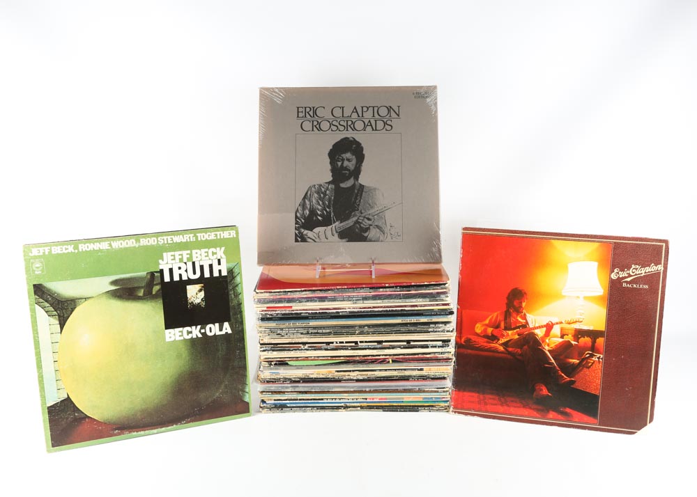 Sealed Eric Clapton Box Set, Jeff Beck and Other British Blues