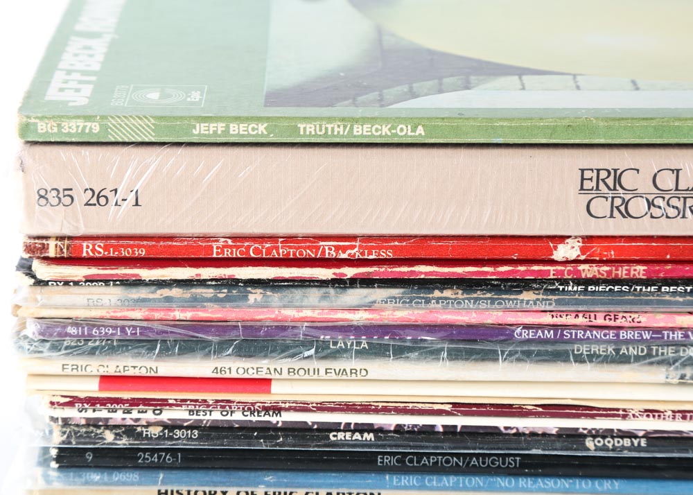 Sealed Eric Clapton Box Set, Jeff Beck and Other British Blues