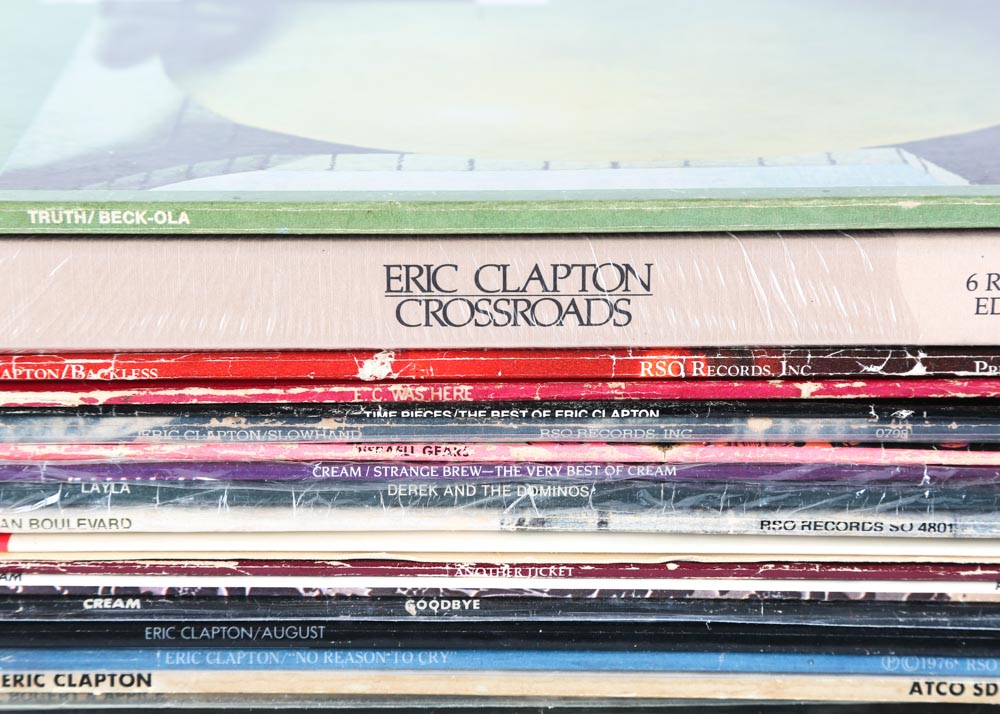 Sealed Eric Clapton Box Set, Jeff Beck and Other British Blues