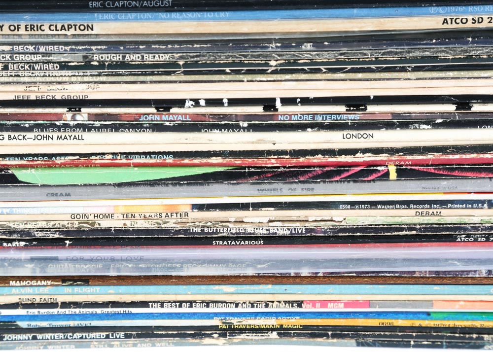 Sealed Eric Clapton Box Set, Jeff Beck and Other British Blues