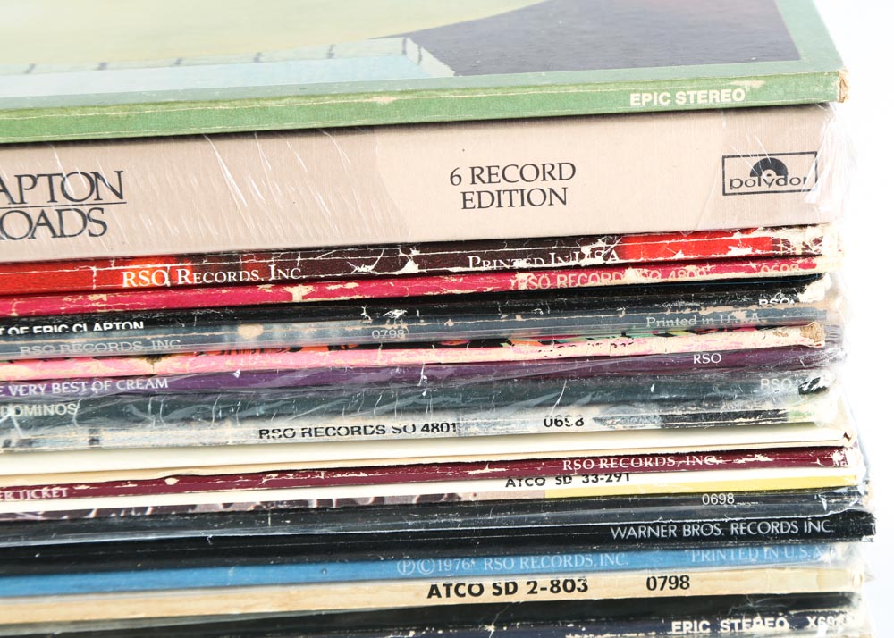 Sealed Eric Clapton Box Set, Jeff Beck and Other British Blues