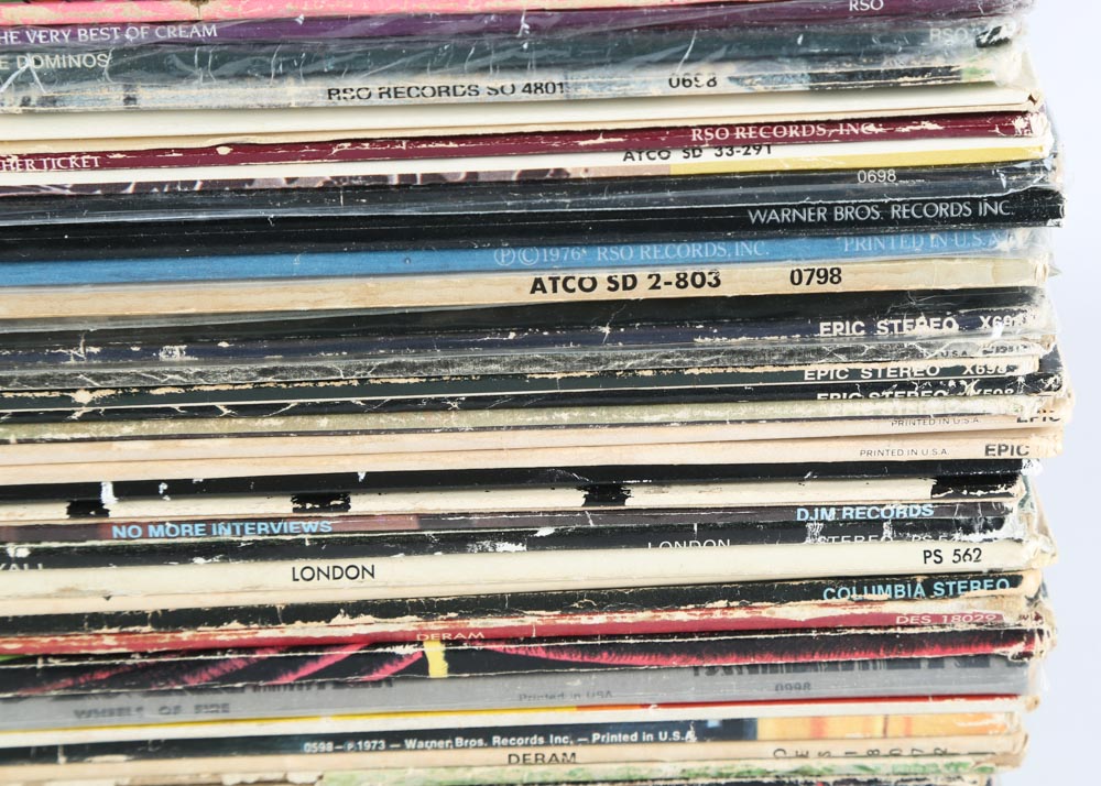 Sealed Eric Clapton Box Set, Jeff Beck and Other British Blues