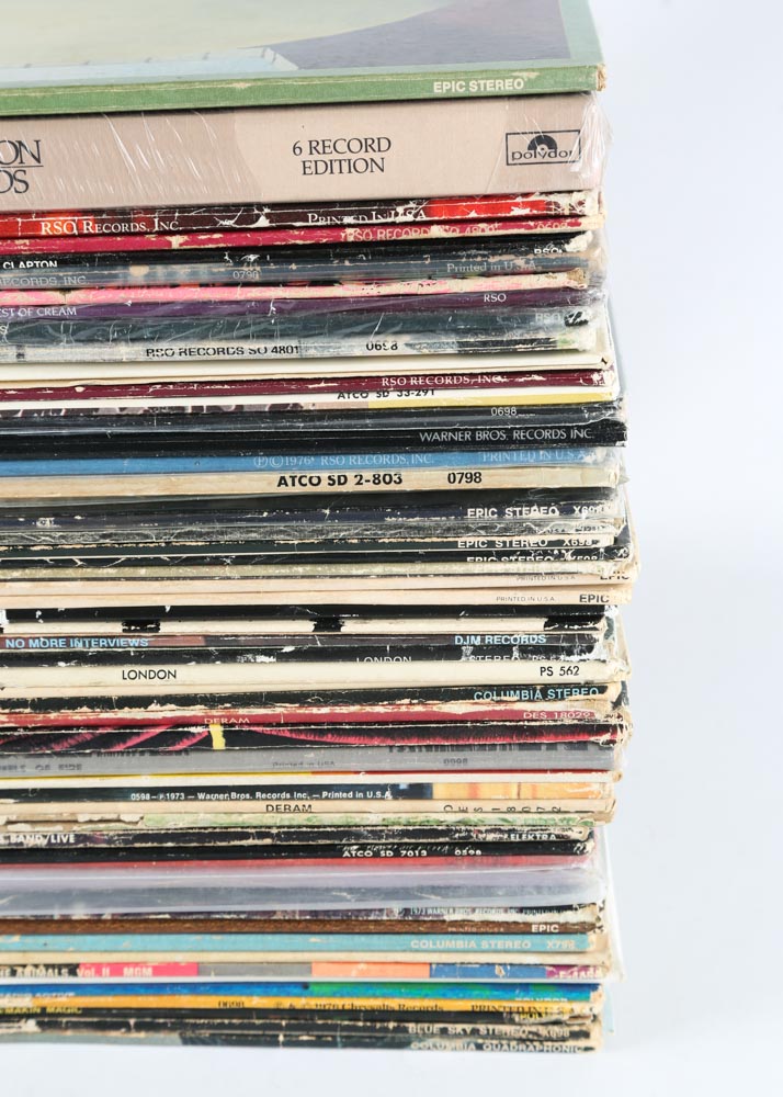 Sealed Eric Clapton Box Set, Jeff Beck and Other British Blues