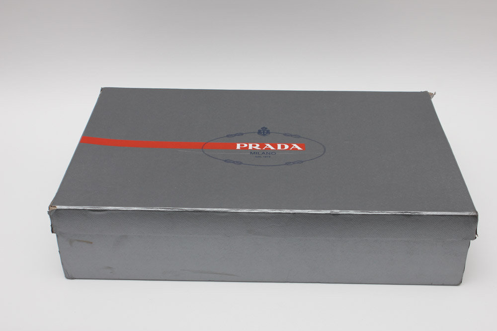 Prada Black Fabric and Leather Moto Boots