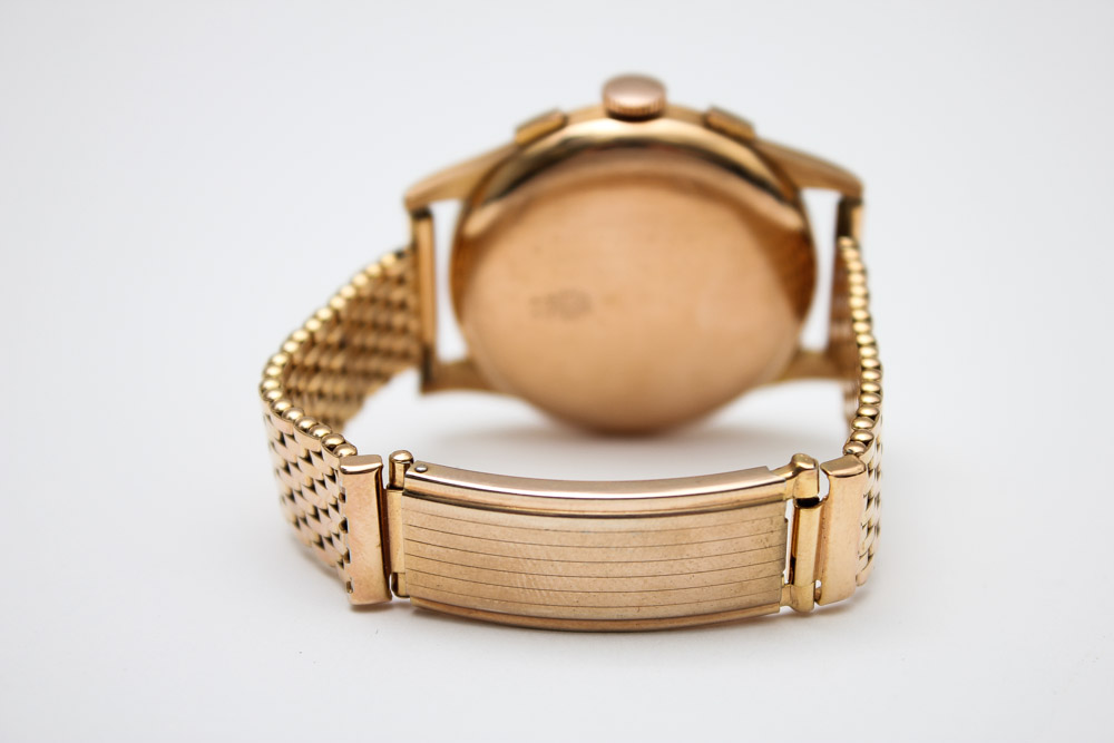 Chronographe Suisse Watch with 18K Rose Gold Case