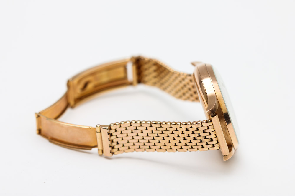 Chronographe Suisse Watch with 18K Rose Gold Case