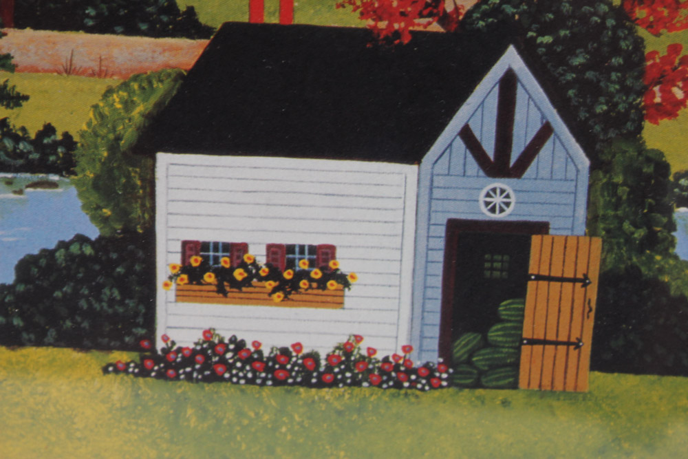 Jane Wooster Scott Offset Lithograph "Memories Past"