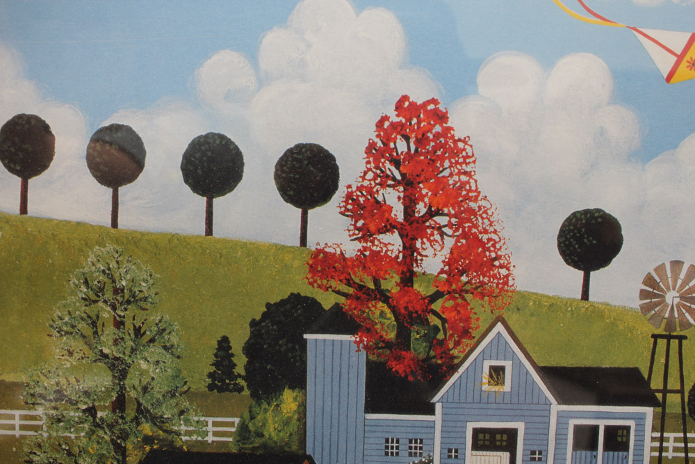 Jane Wooster Scott Offset Lithograph "Memories Past"