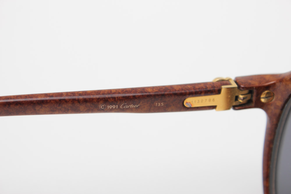 Cartier Cabriolet Sunglasses with Leather Case