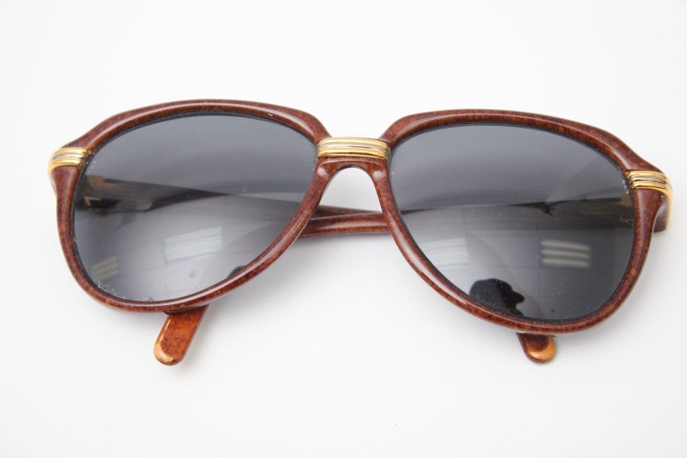 Cartier Cabriolet Sunglasses with Leather Case