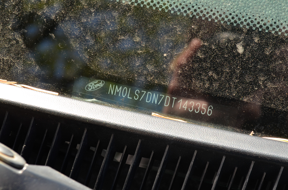 2013 Dark Blue Ford Transit Connect RSC