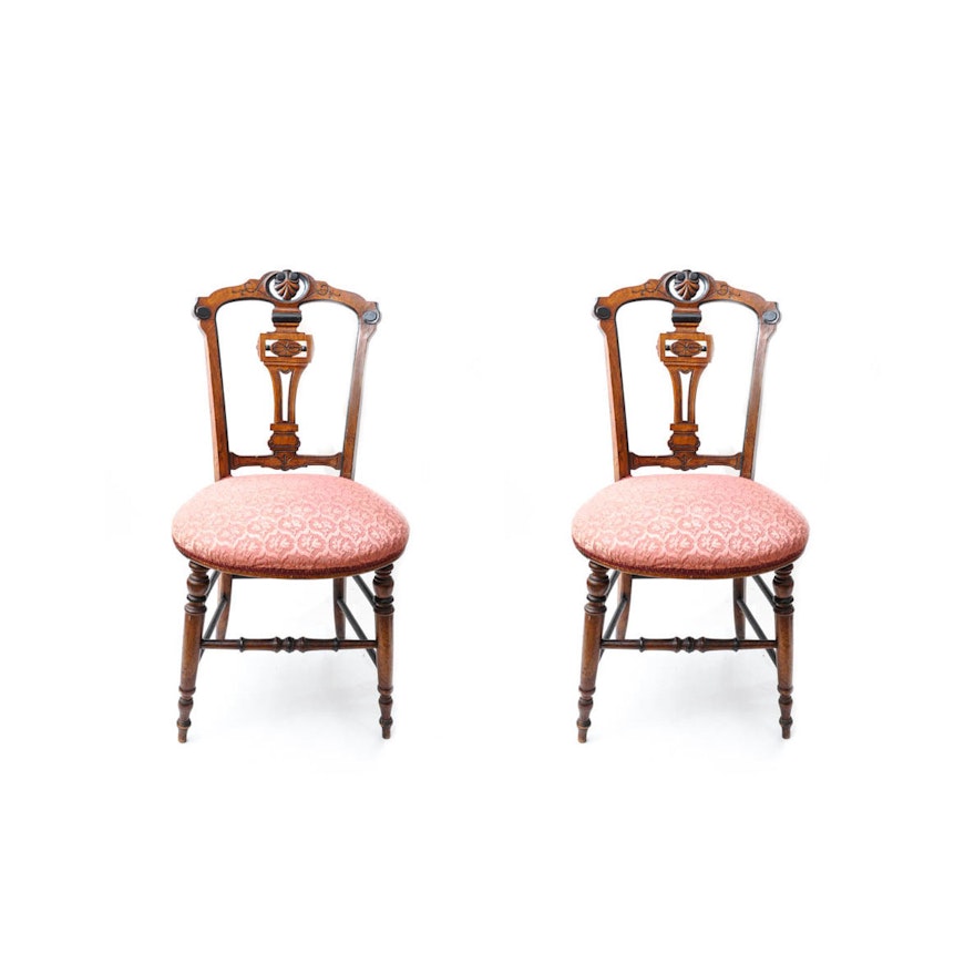 Antique Victorian Side Chairs