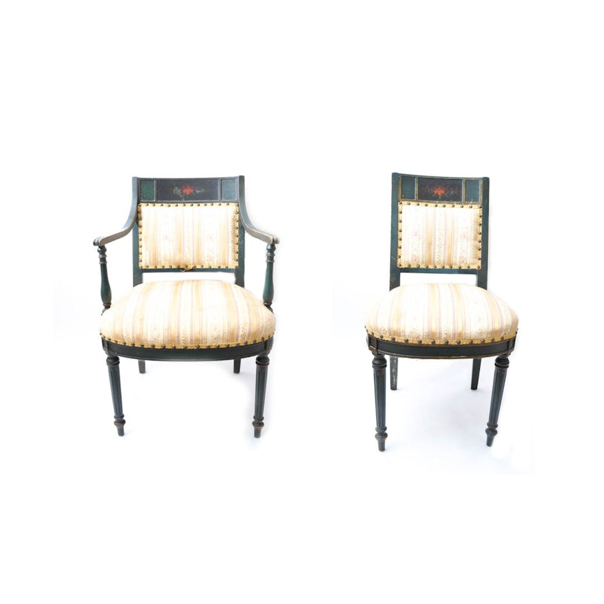 Late 19th to Early 20th Century Louis XVI Style Chairs