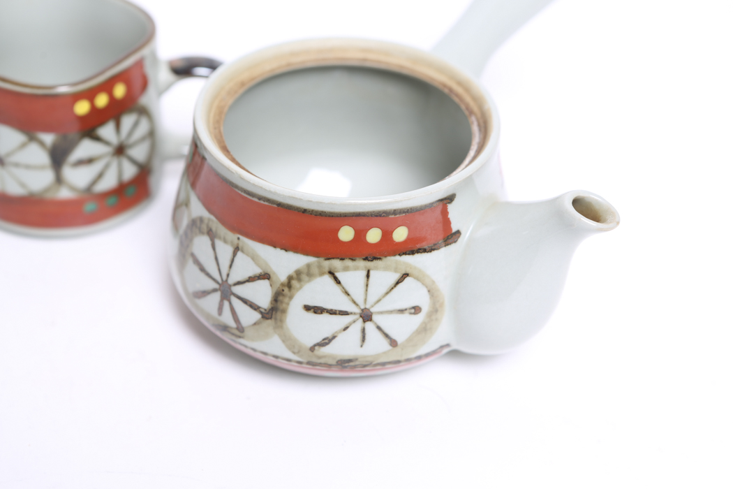 Hand Painted Tea Set