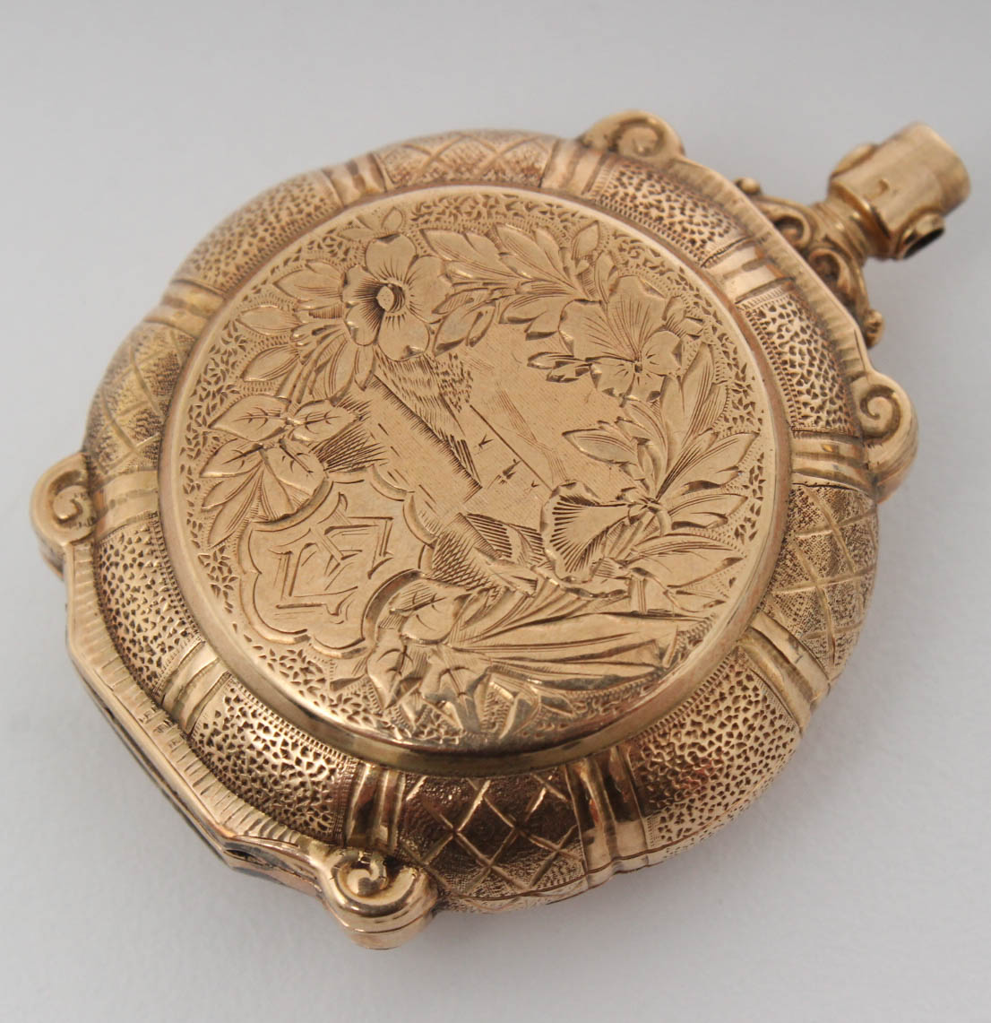 Two 14K Yellow Gold Pocket Watch Cases