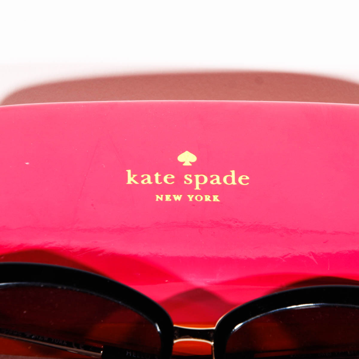 Kate Spade Hello Sunshine Sunglasses in Black and Gold