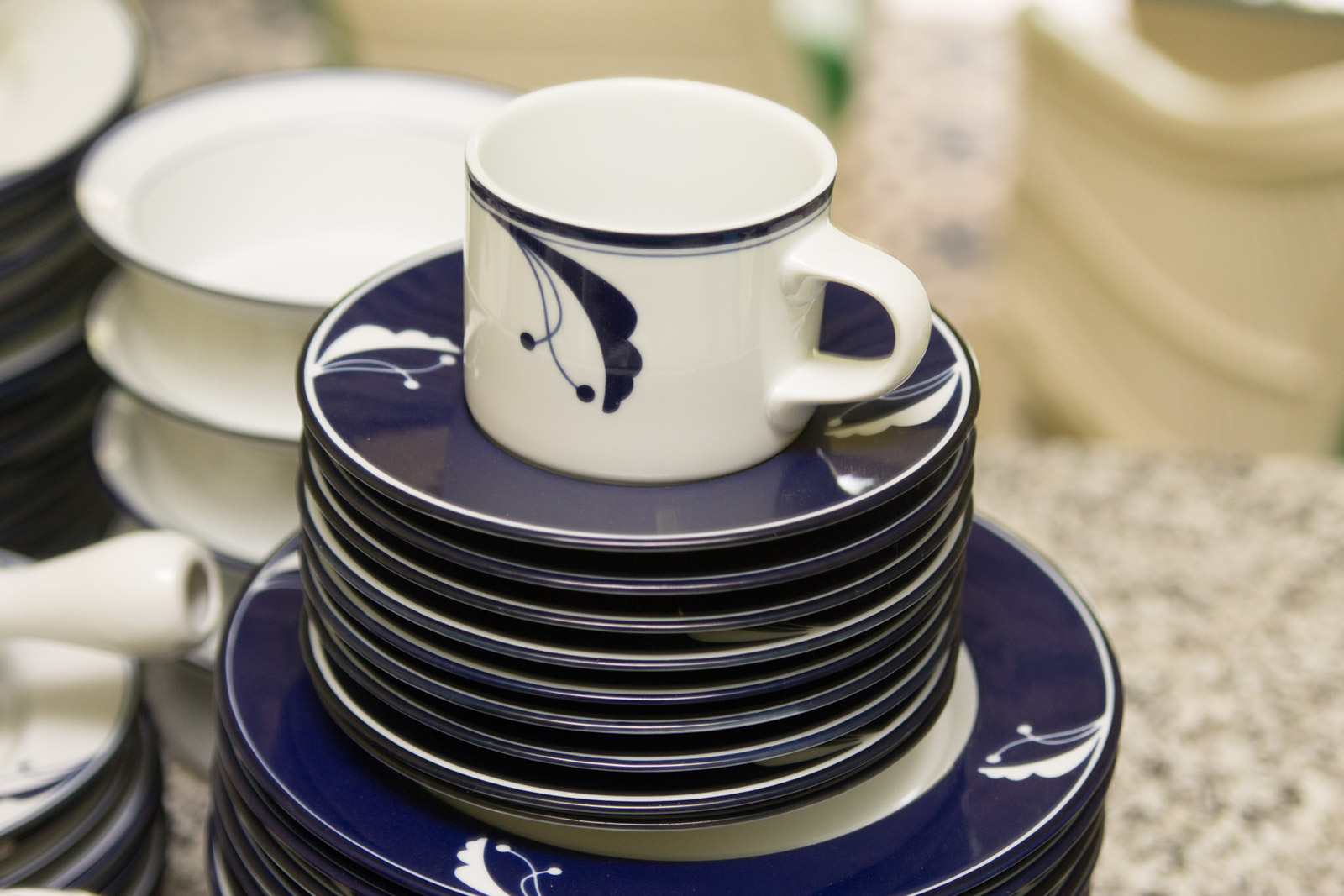 Dansk Tableware Set with Multiple Patterns