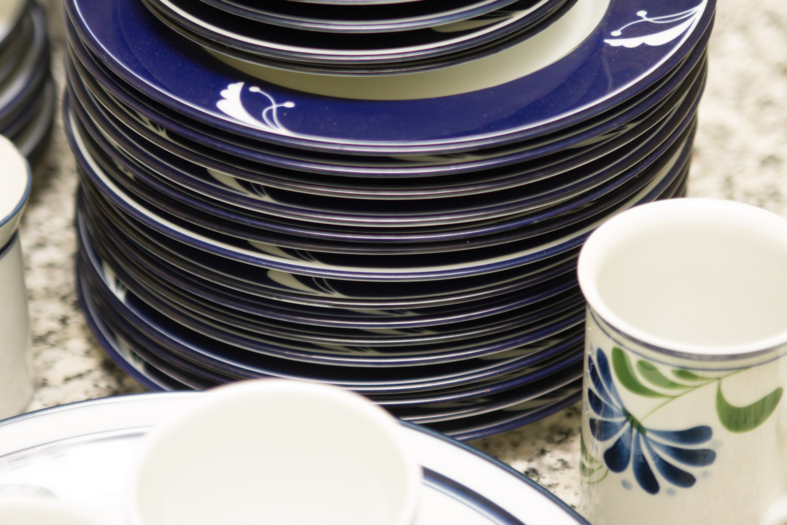 Dansk Tableware Set with Multiple Patterns