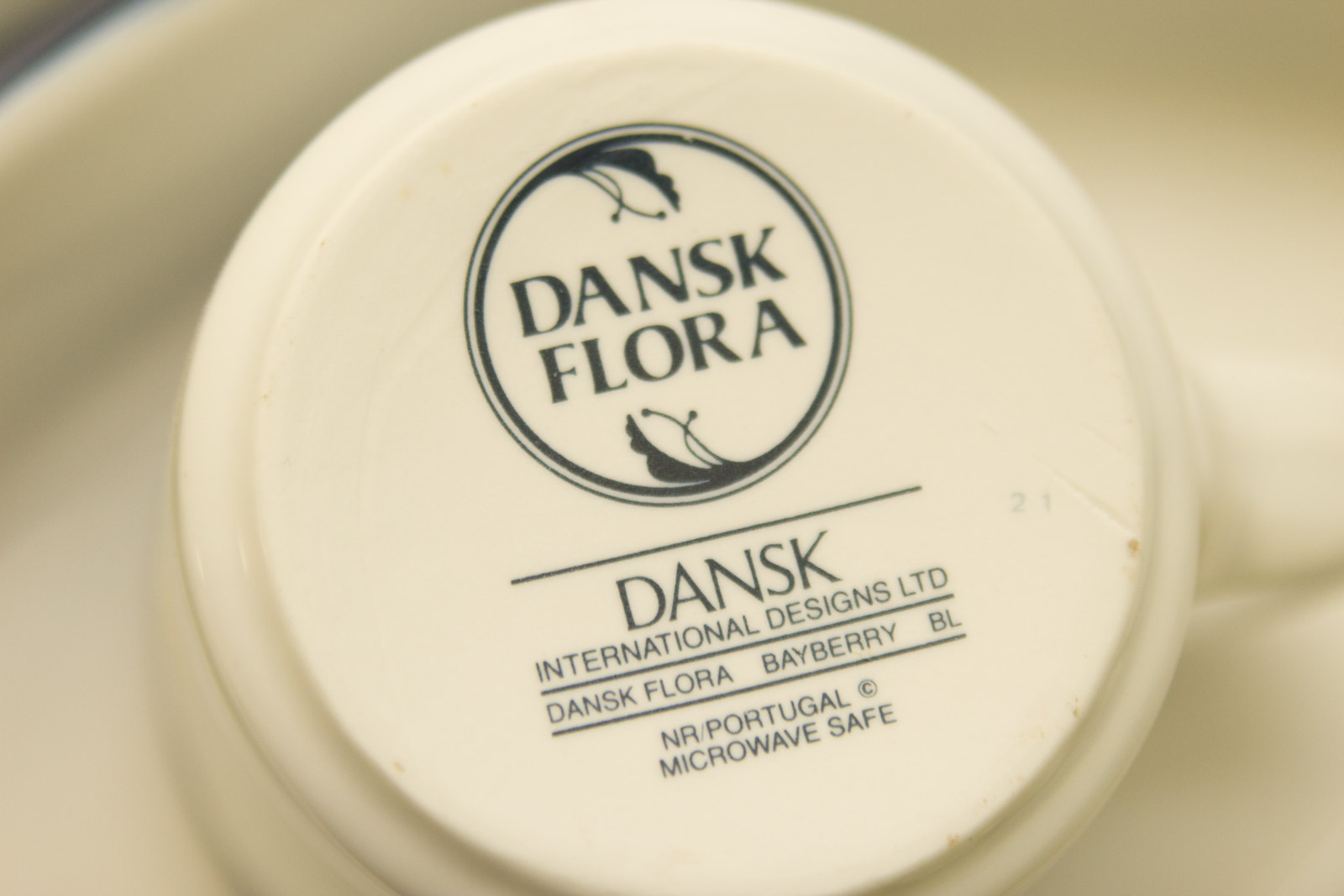 Dansk Tableware Set with Multiple Patterns