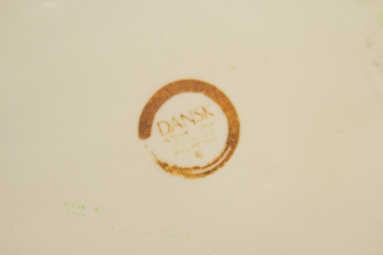 Dansk Tableware Set with Multiple Patterns