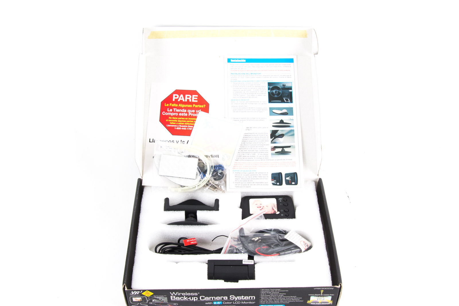 VR3 Wireless Back-Up Camera System