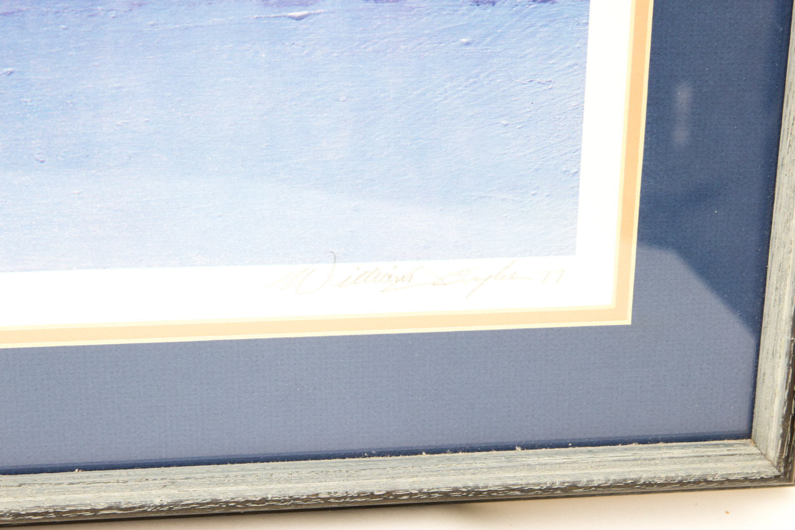 William Cryler Offset Lithograph "When Friends Meet"