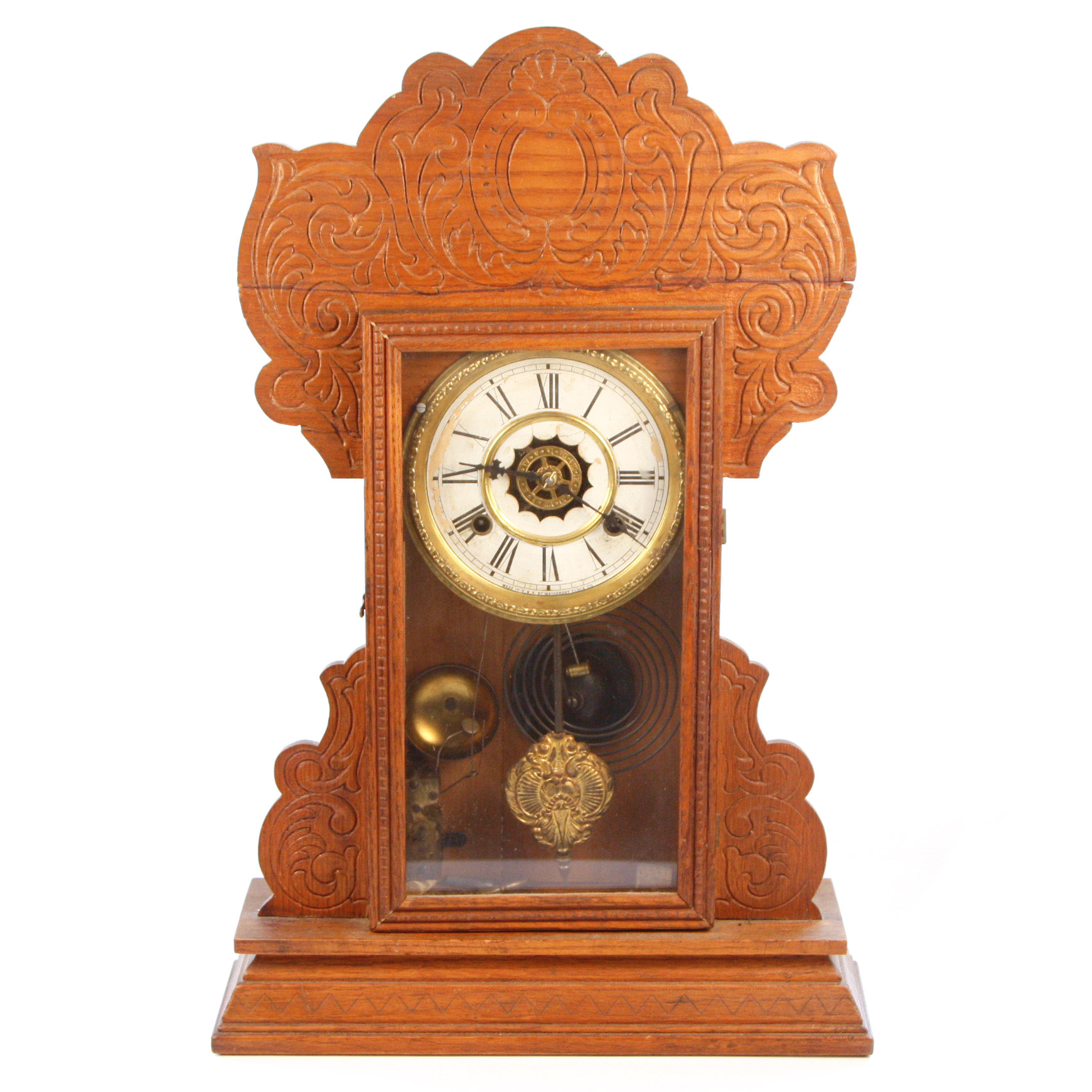 Antique Waterbury Clock Co. Mantel Clock