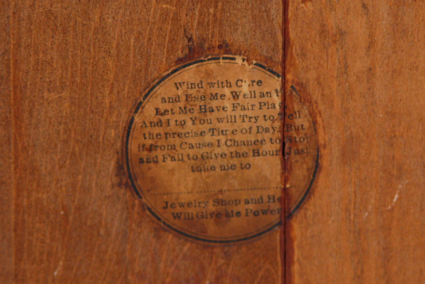 Antique Waterbury Clock Co. Mantel Clock