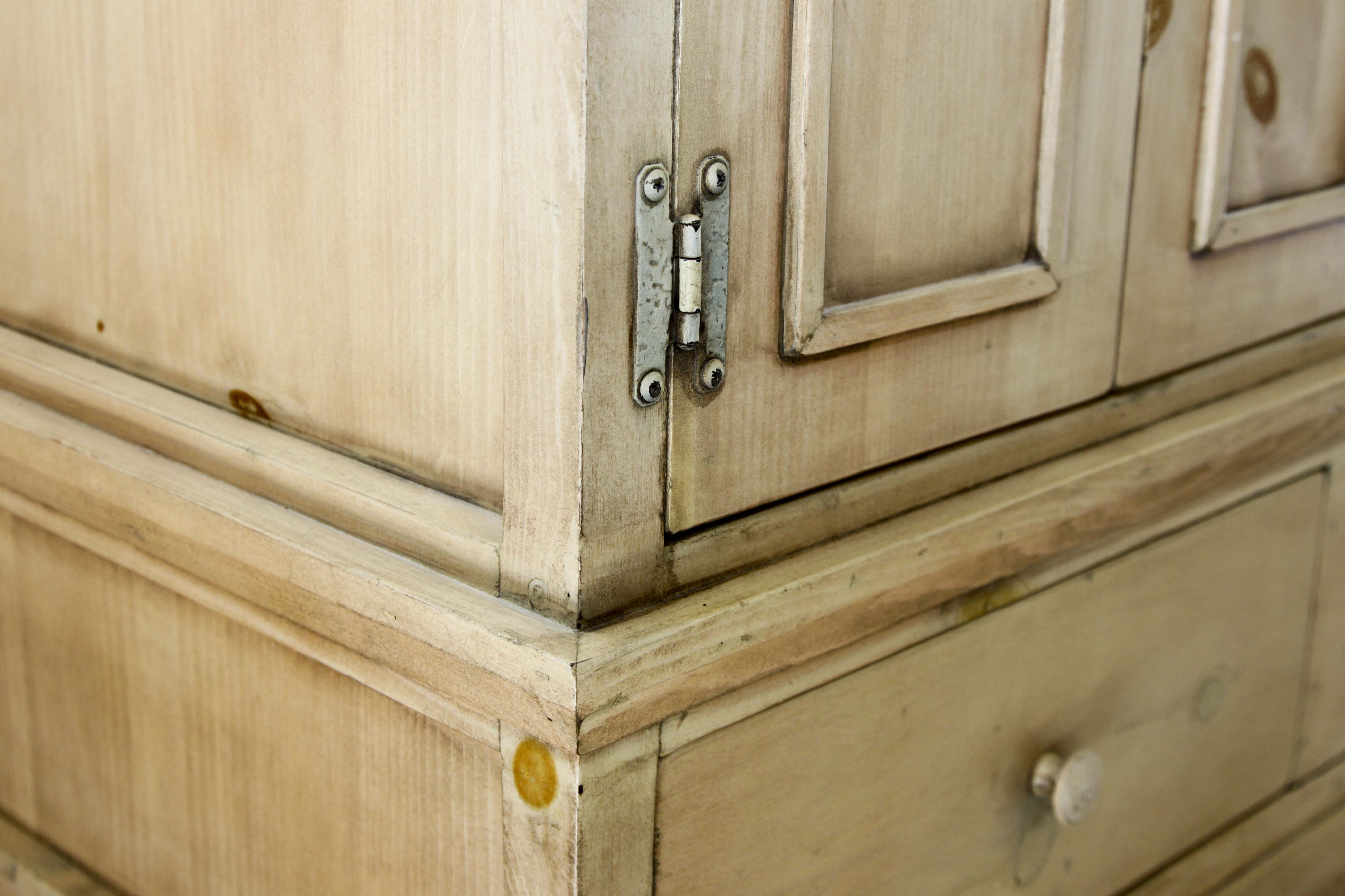 Rustic Pine Wardrobe