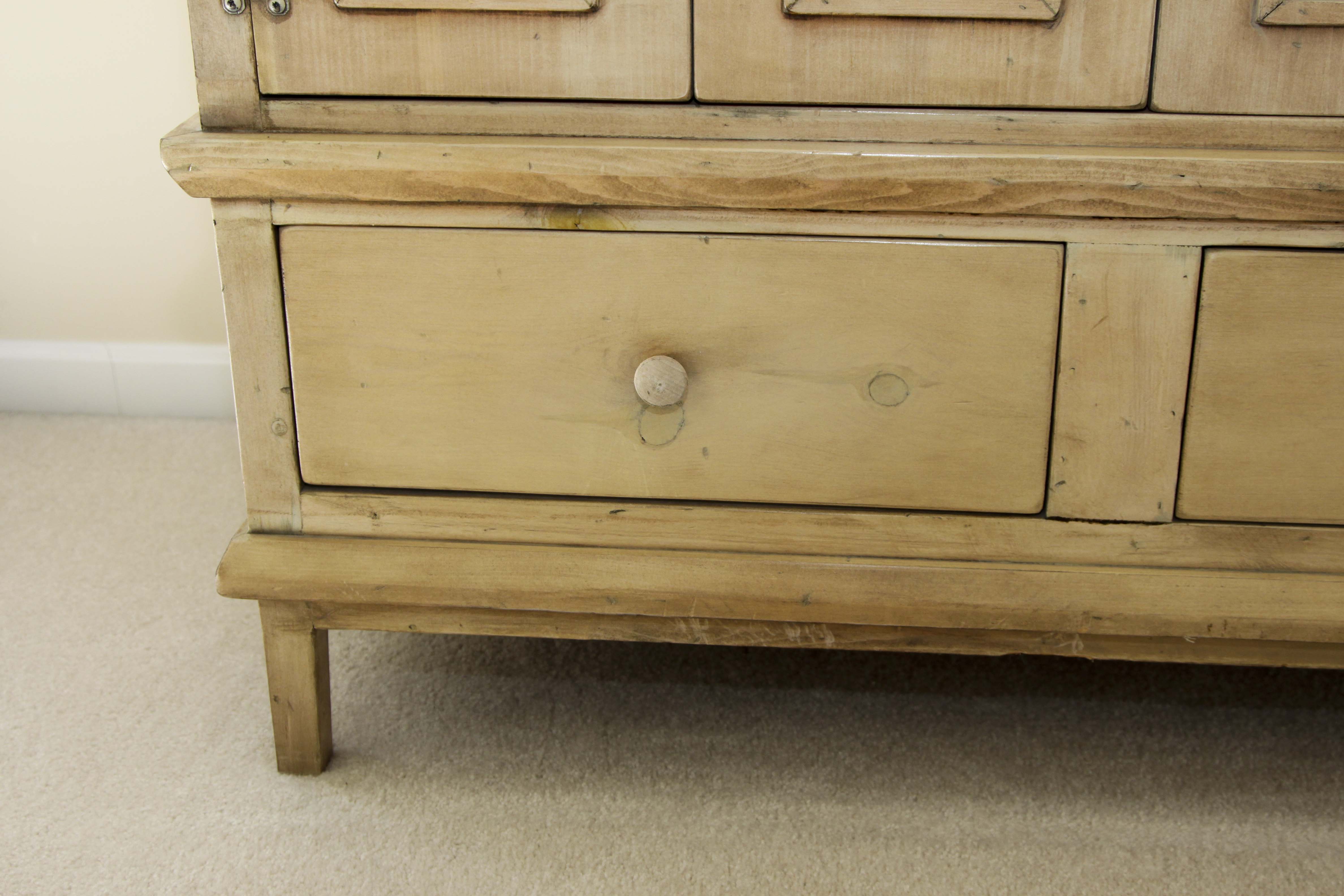 Rustic Pine Wardrobe