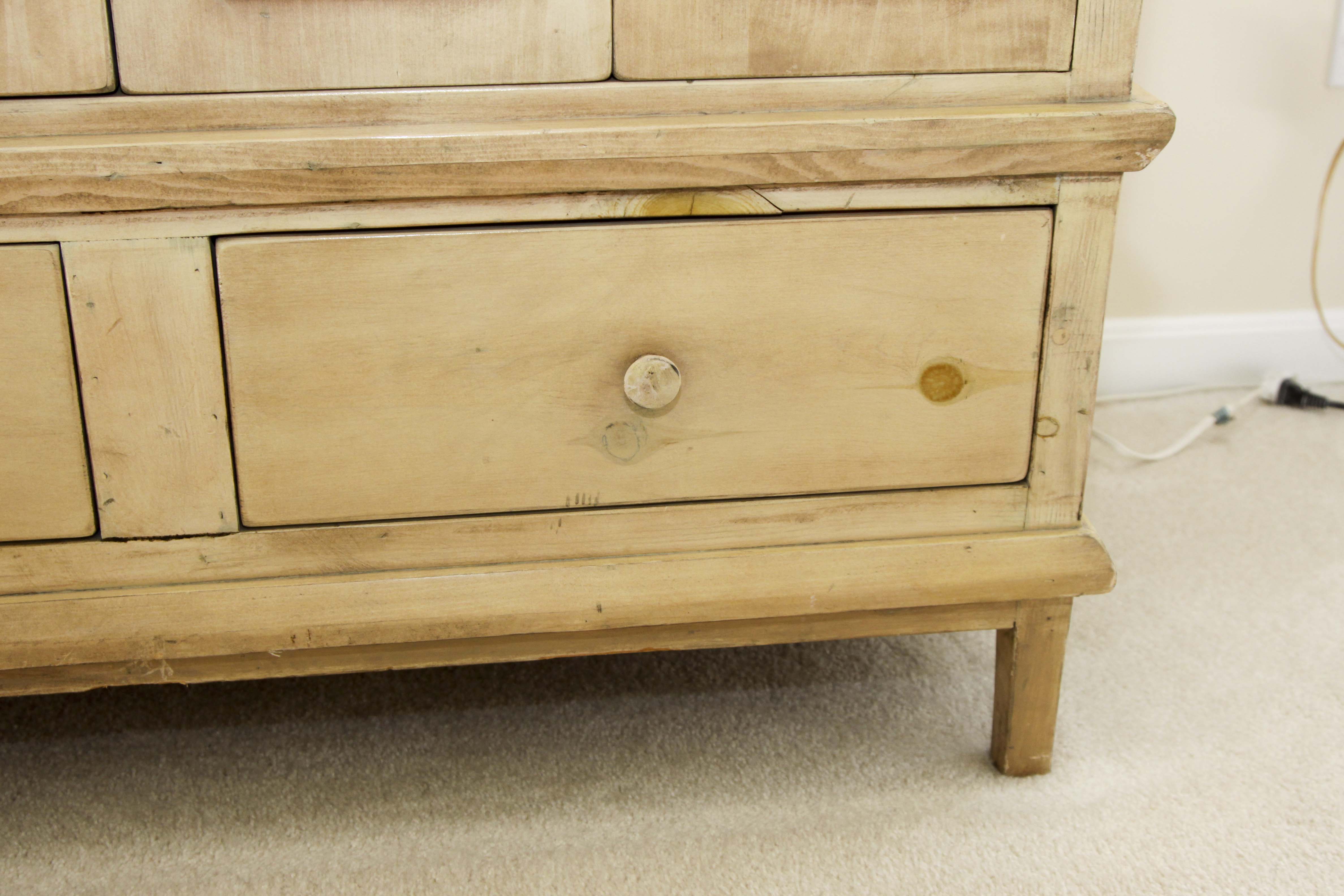 Rustic Pine Wardrobe